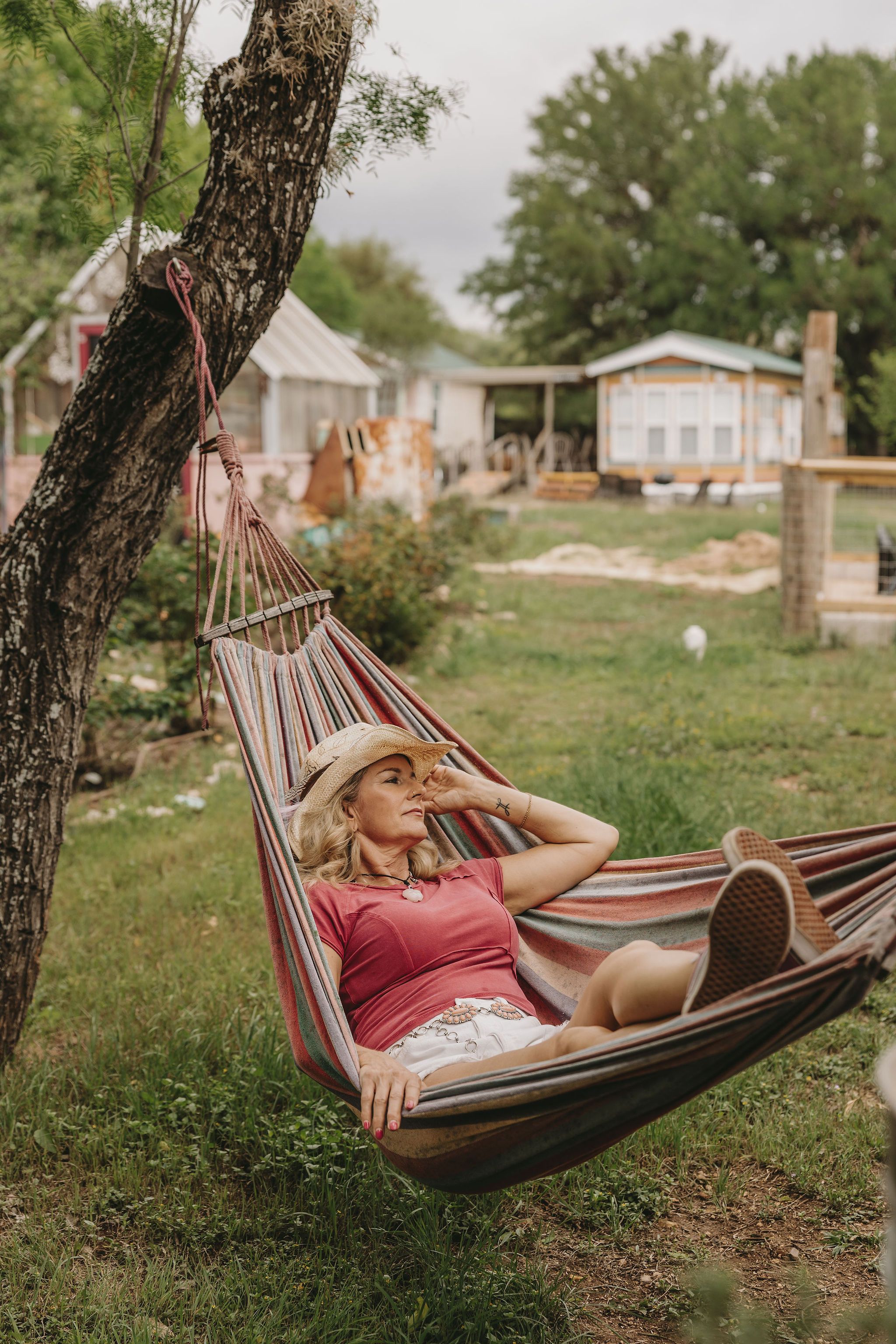 Hammock at the inn between