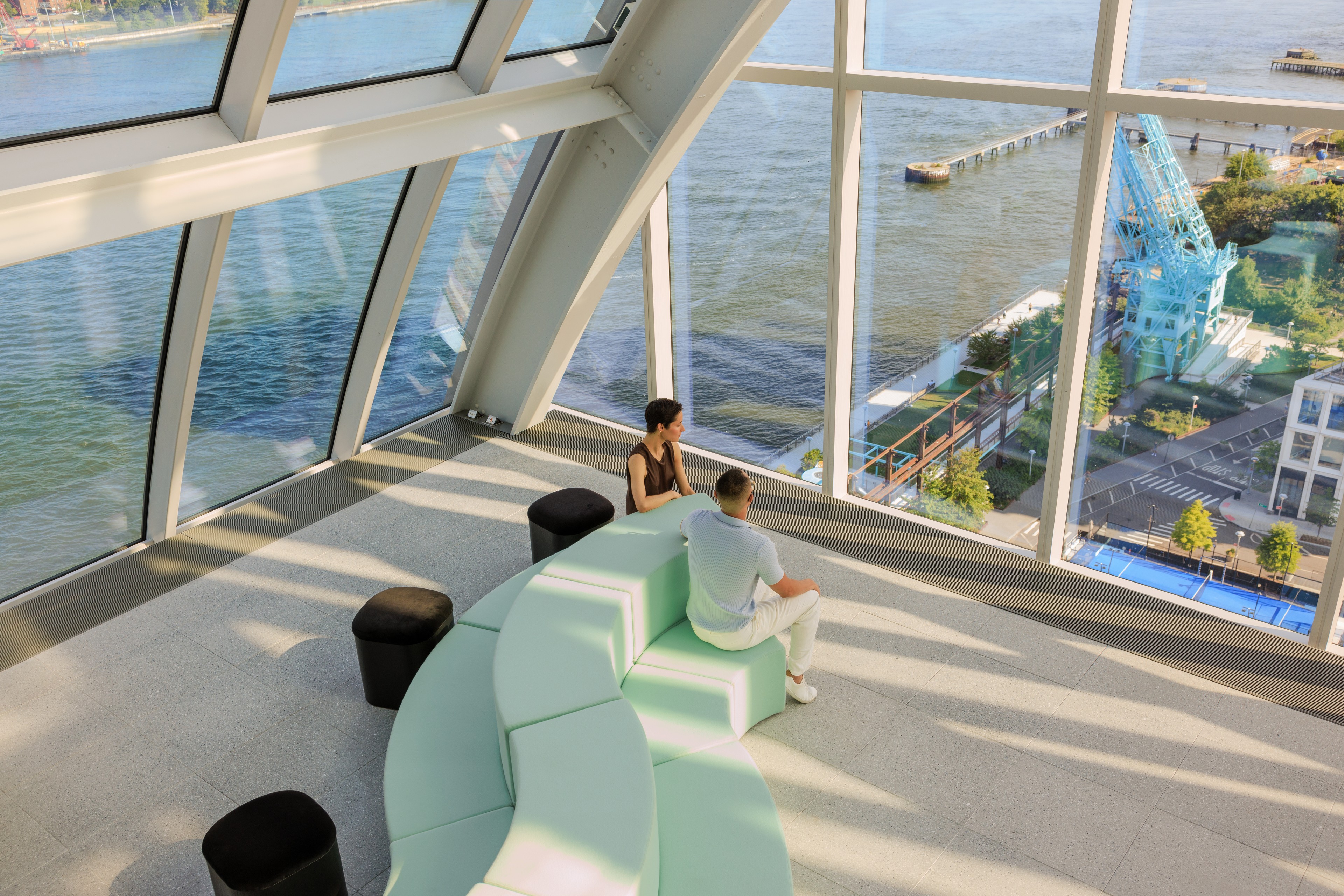 The Penthouse Amenity Space at The Refinery