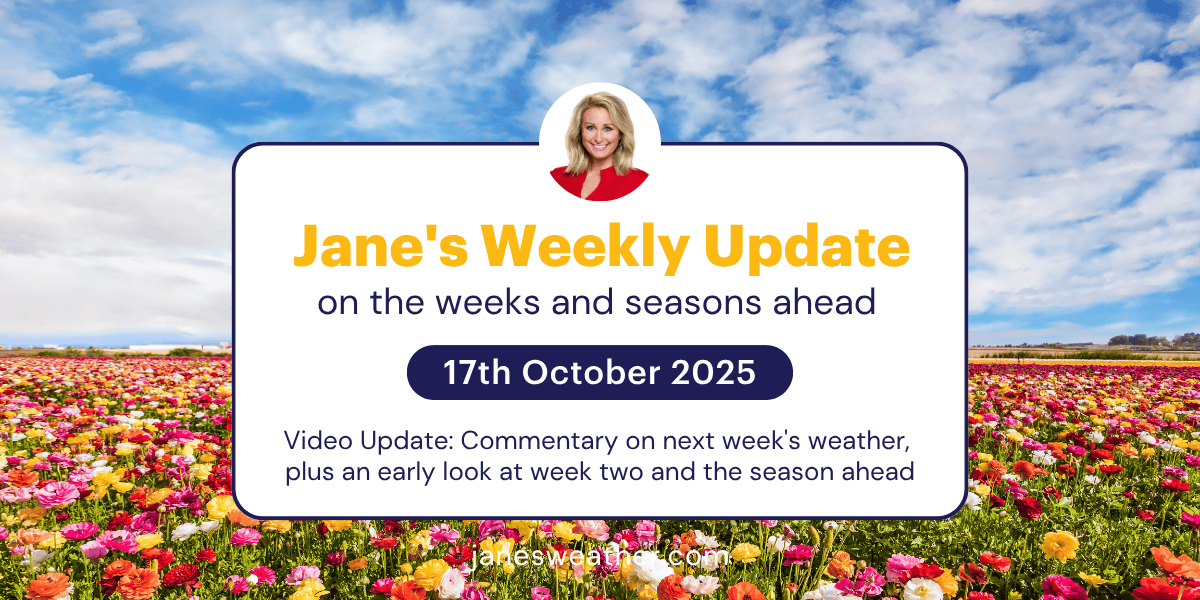 Jane's Weekly Update: 17th October 2025