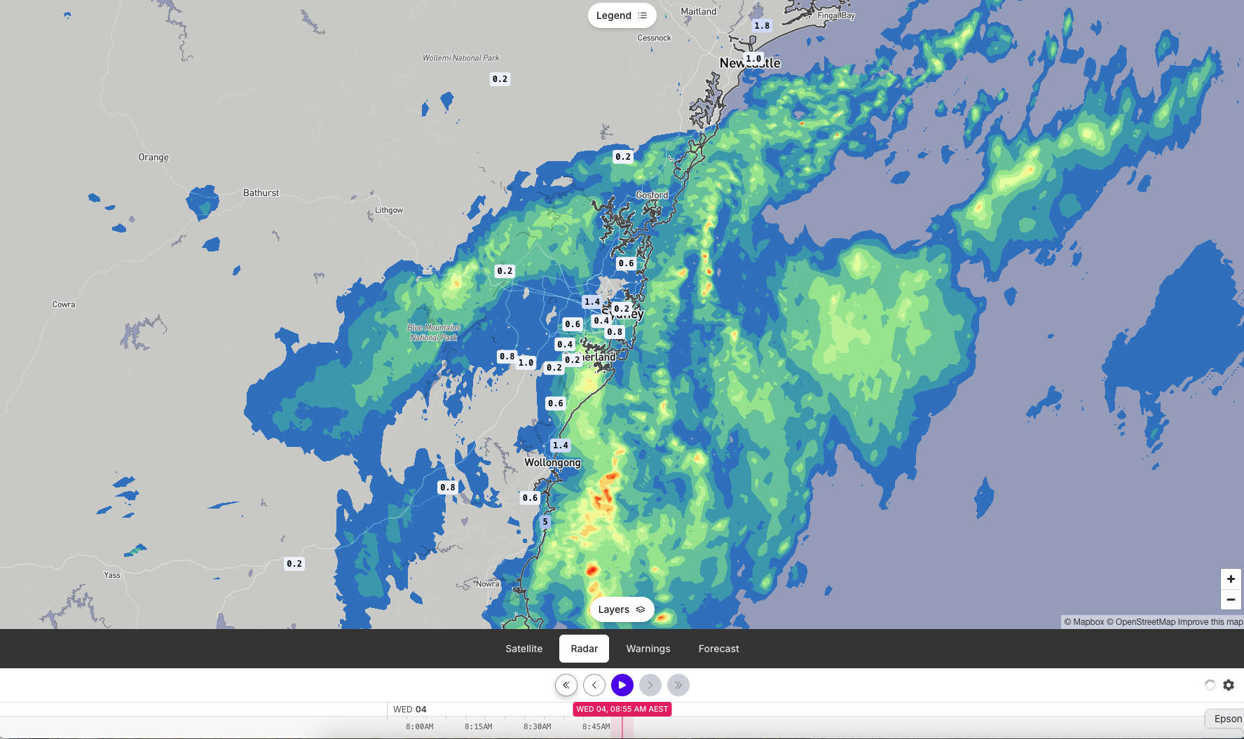 Rain set to drench parts of the southeast this weekend
