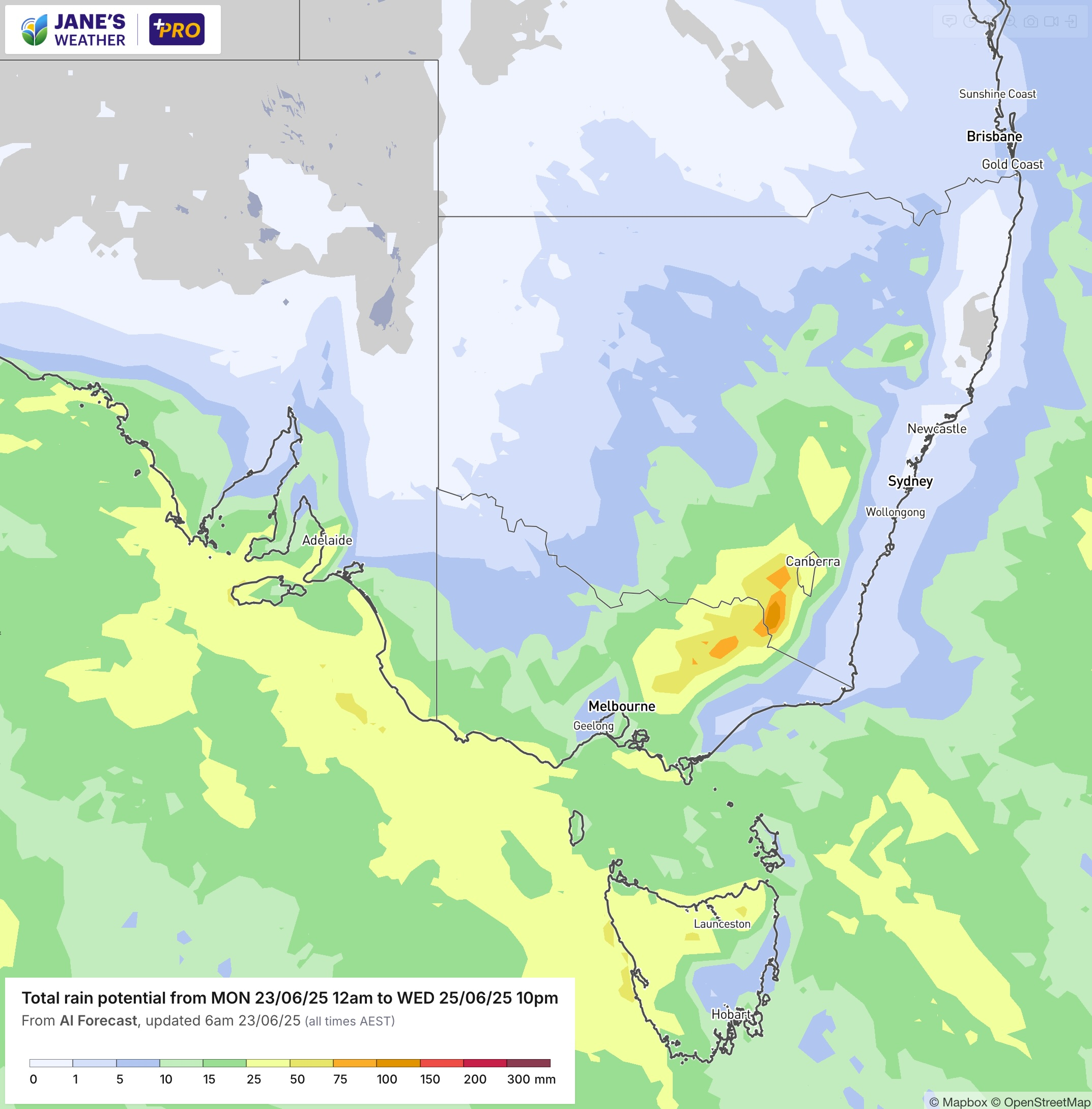 Conditions easing in the west as they ramp up in the southeast with a wet and cold outbreak