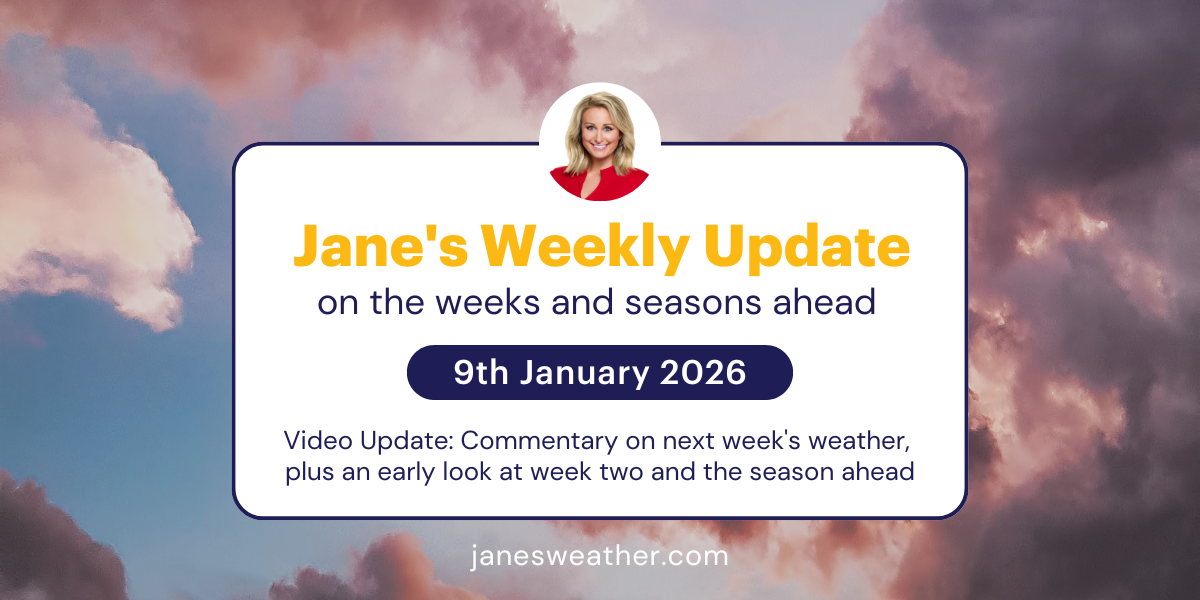 Jane's Weekly Update: 9th January 2026