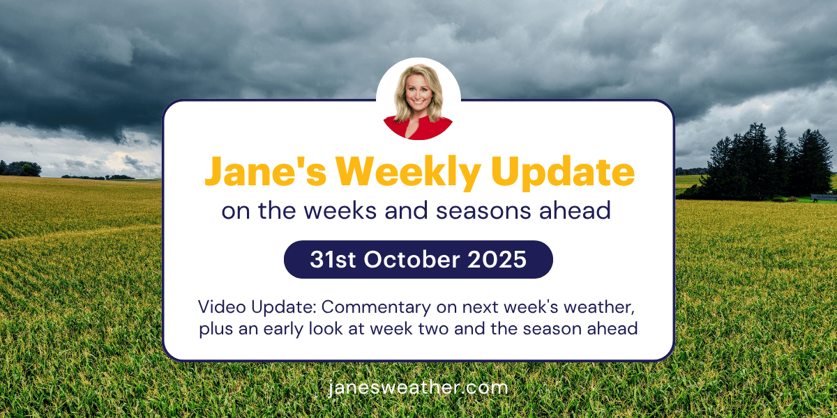 Jane's Weekly Update: 31st October 2025