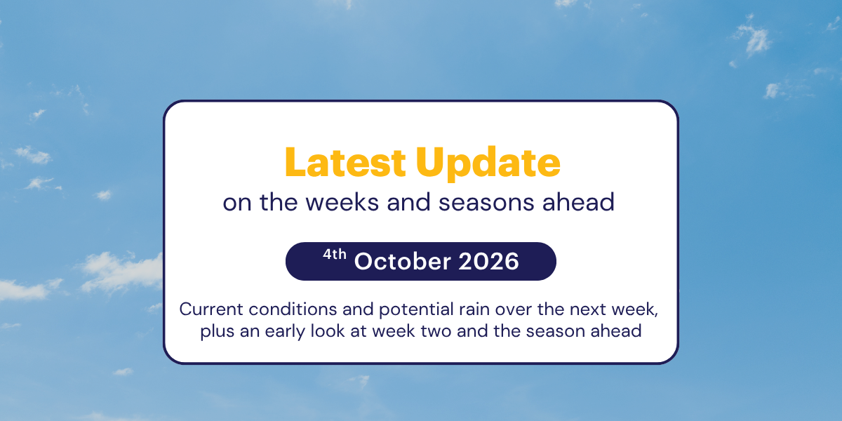 The Weekly Update: 4th October 2026