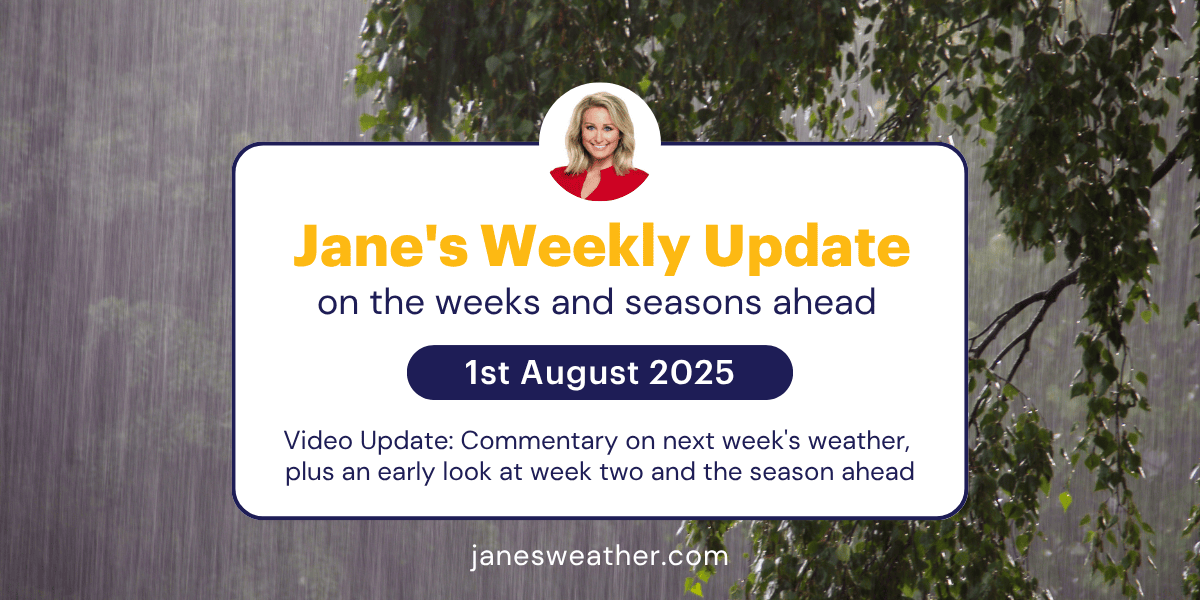 Jane's Weekly Update: 1st August 2025
