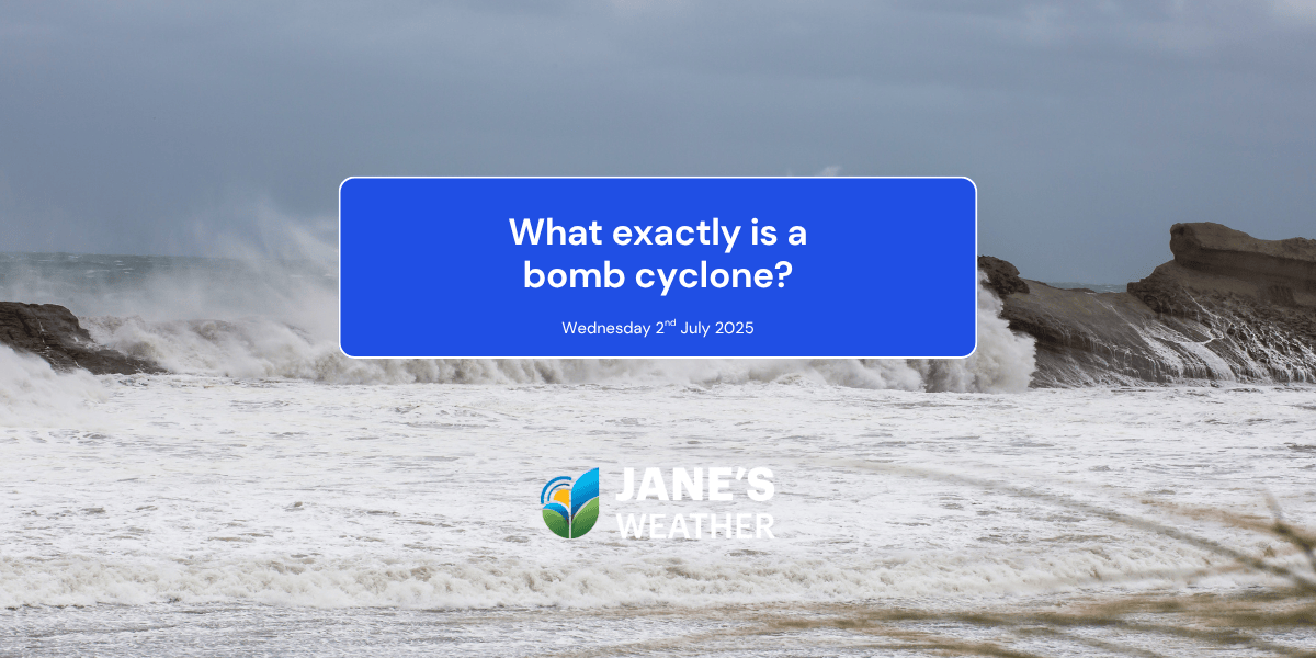 What exactly is a bomb cyclone?