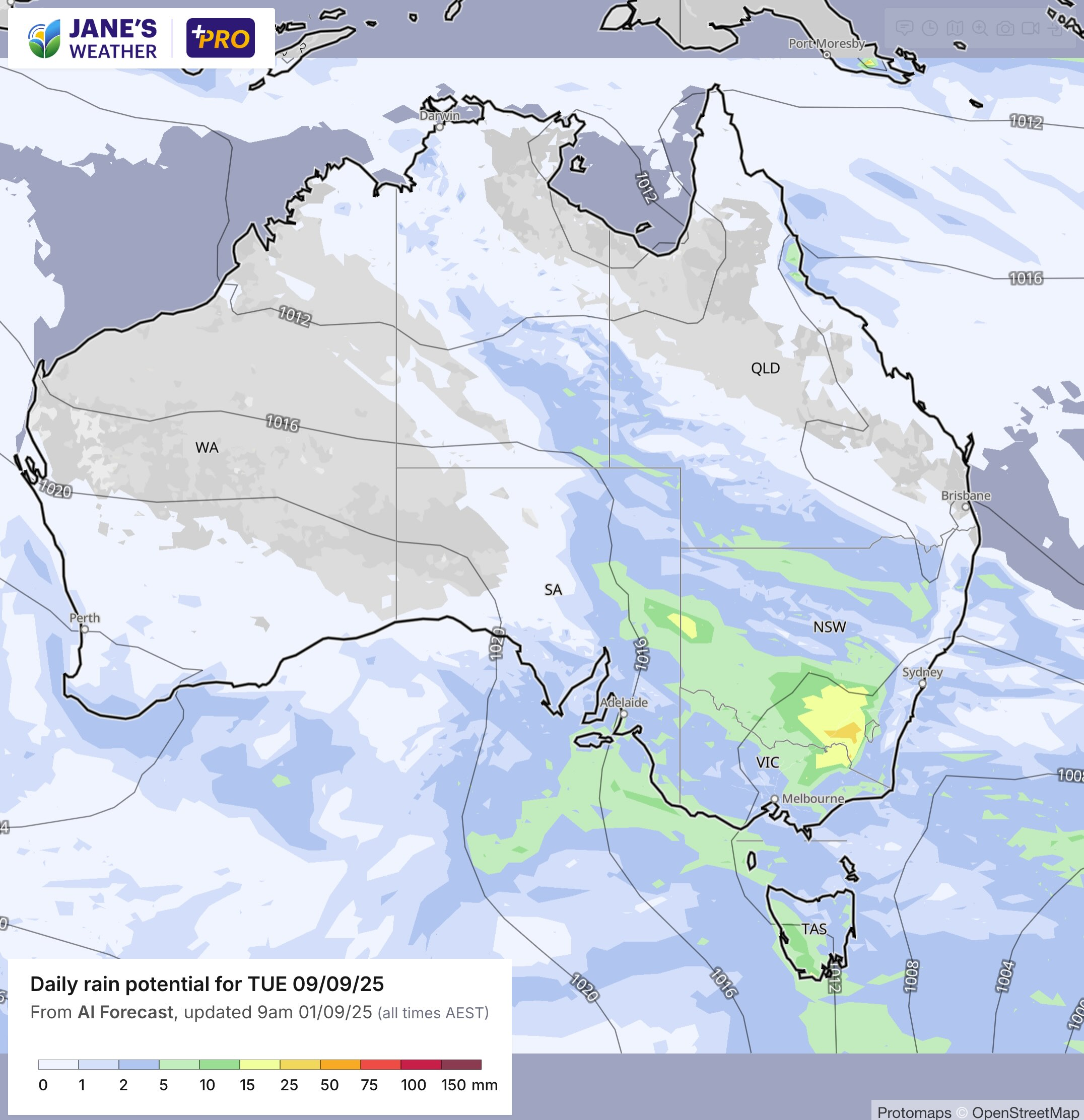 Do we have our next widespread rain system early next week?