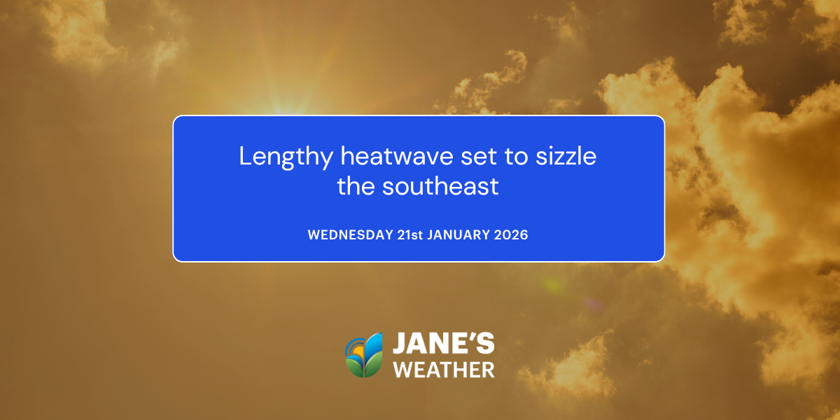 Lengthy heatwave set to sizzle the southeast