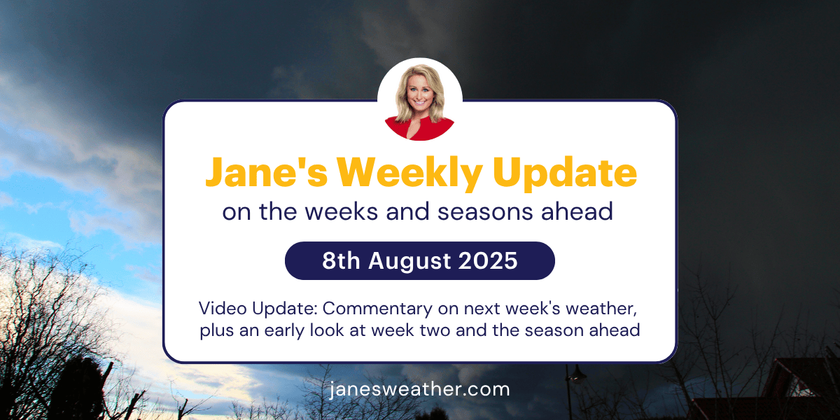 Jane's Weekly Update: 8th August 2025