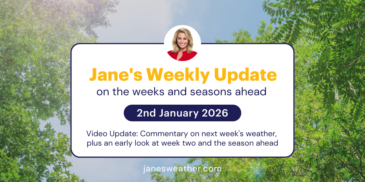 Jane's Weekly Update: 2nd January 2026