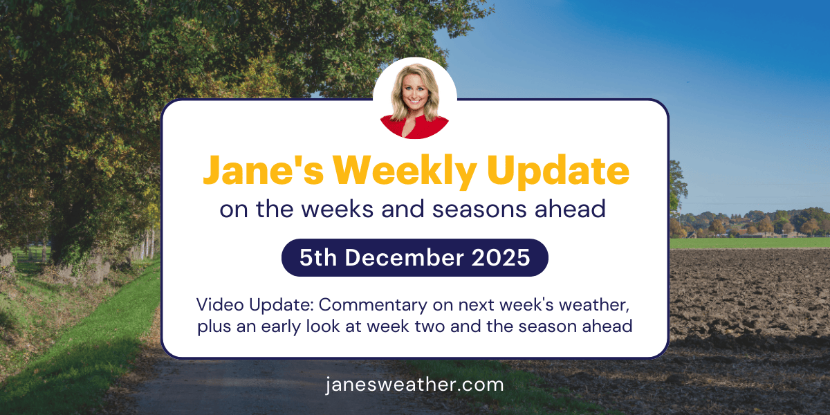 Jane's Weekly Update: 5th December 2025
