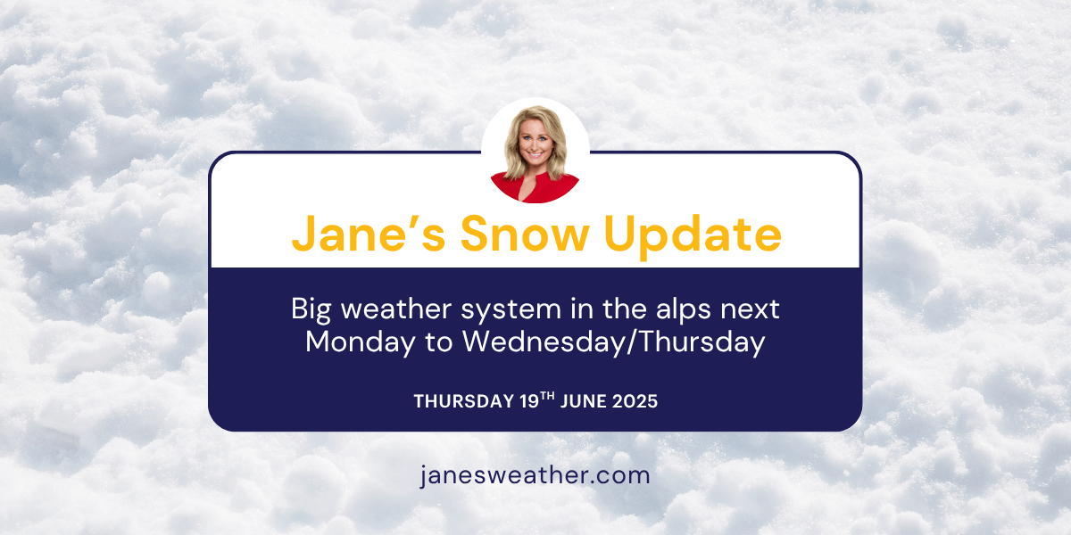 Big weather system in the alps next Monday to Wednesday/Thursday