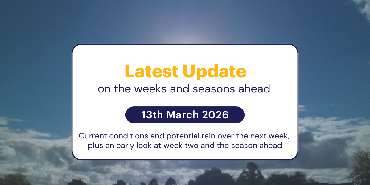 Jane's Weekly Update: 13th March 2026