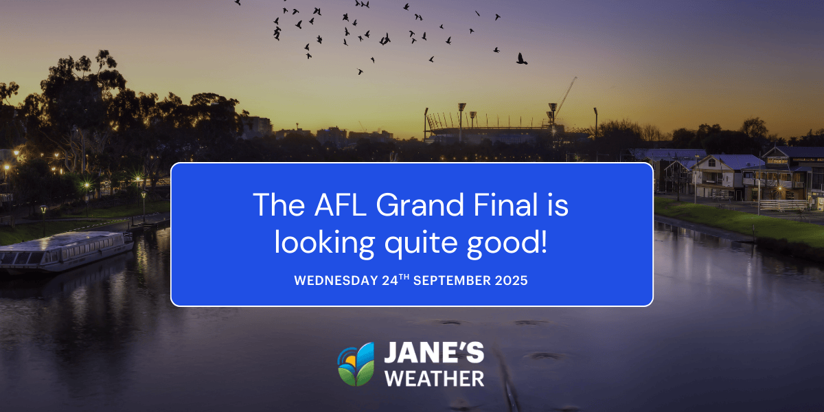 The AFL Grand Final is looking quite good!