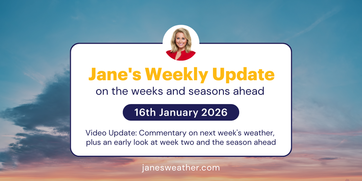 Jane's Weekly Update: 16th January 2026