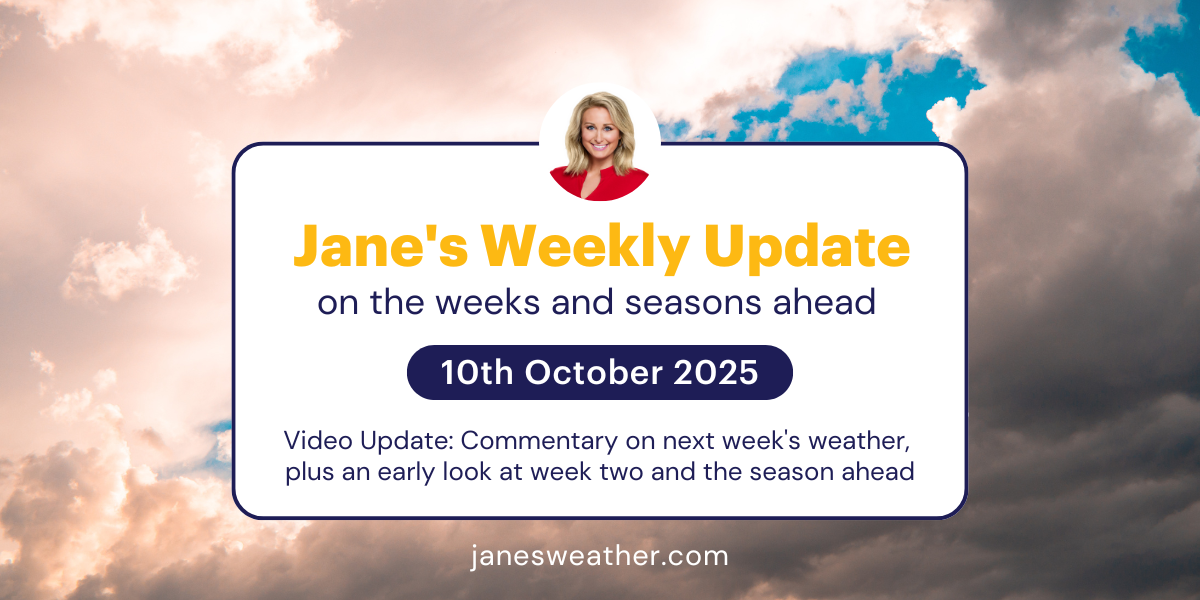 Jane's Weekly Update: 10th October 2025