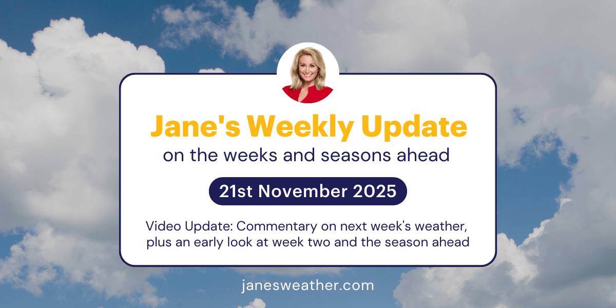 Jane's Weekly Update: 21st November 2025