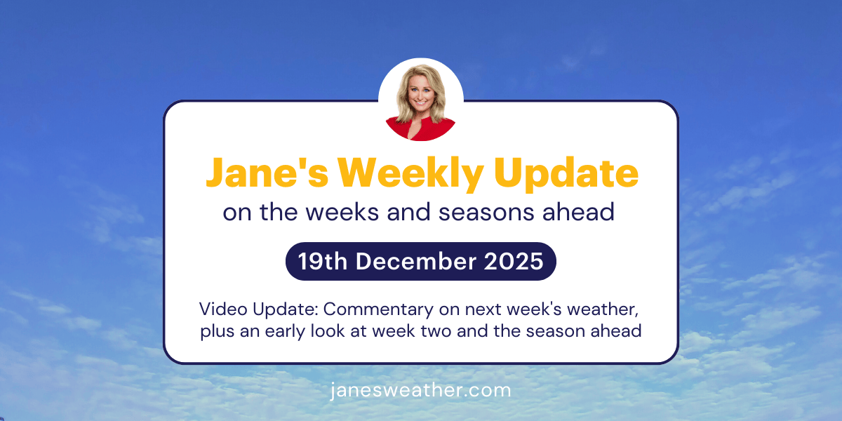 Jane's Weekly Update: 19th December 2025