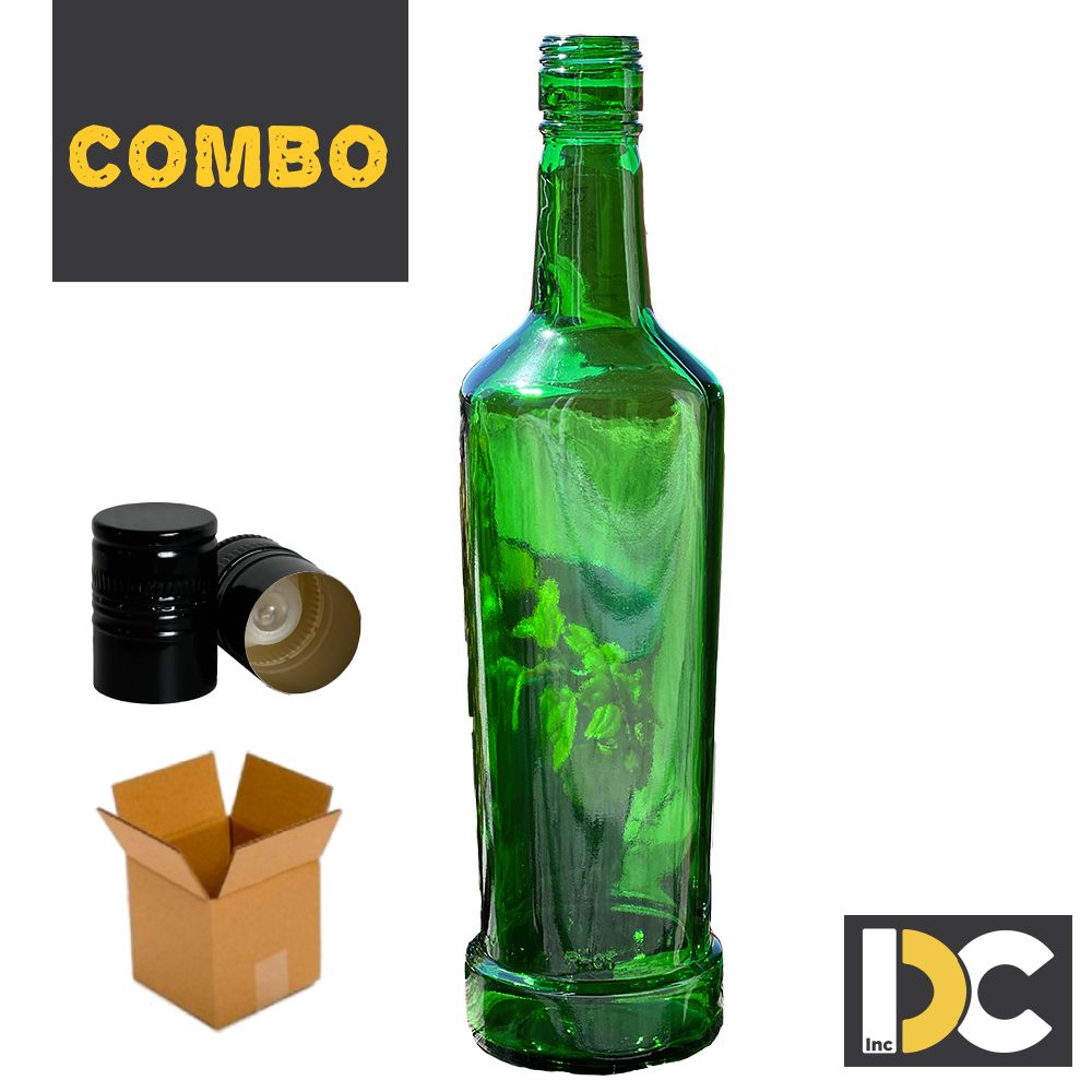 Pack Botella Bitter Verde - 750 ml - Pilfer