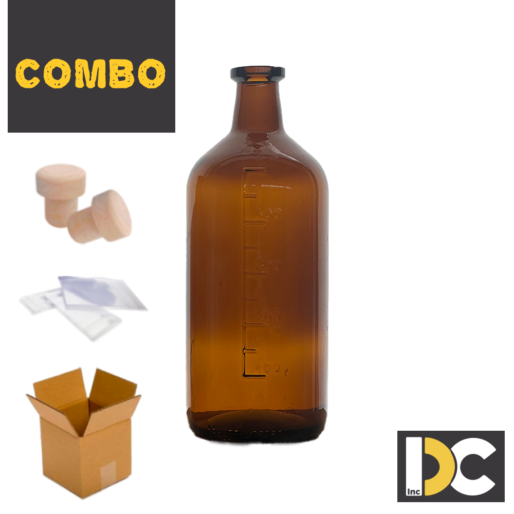 Pack Botella R Agropecuario Ambar - 500 ml