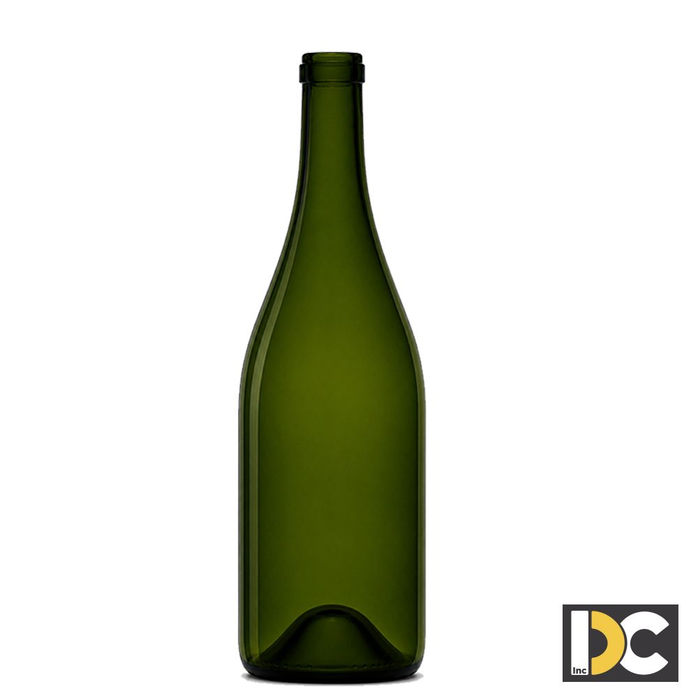 Botella Borgoña Verde - 750 ml