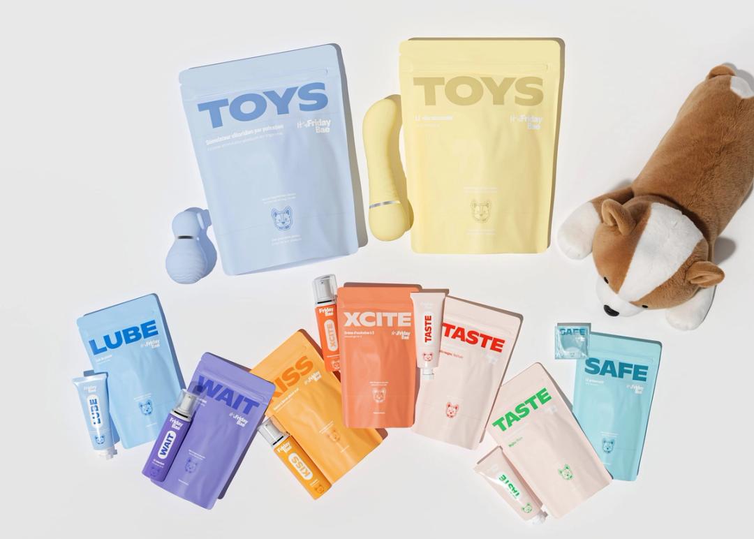 3D product rendering for Firday Bae, Collection Packshot
