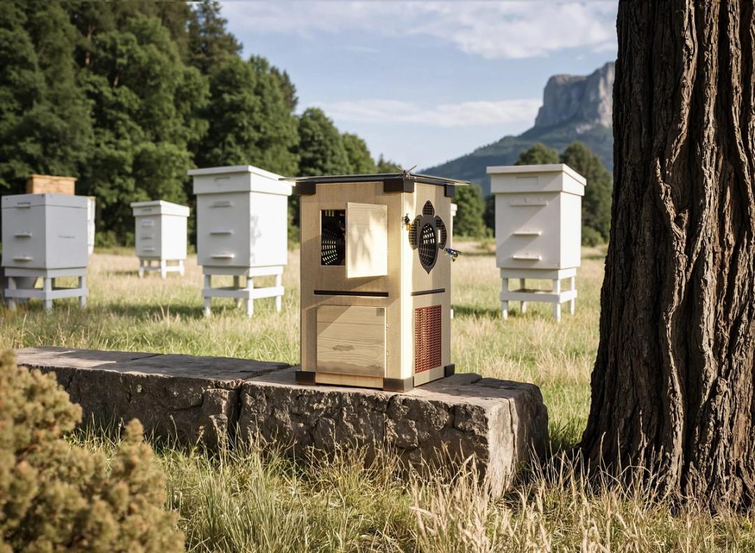 3D product rendering for Petit Paquet SolidR, Asian hornet trap