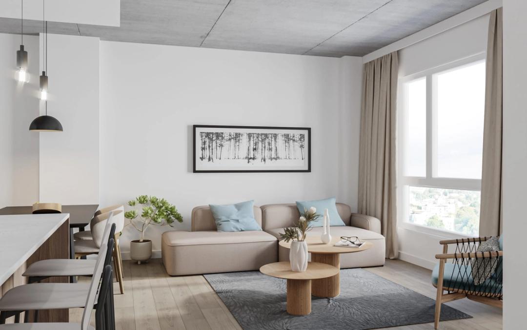 Architectural 3D rendering for IDA, Place de l'Orme