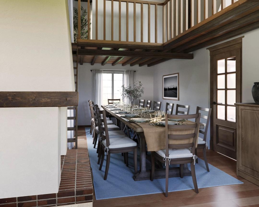 Normandie, interior view