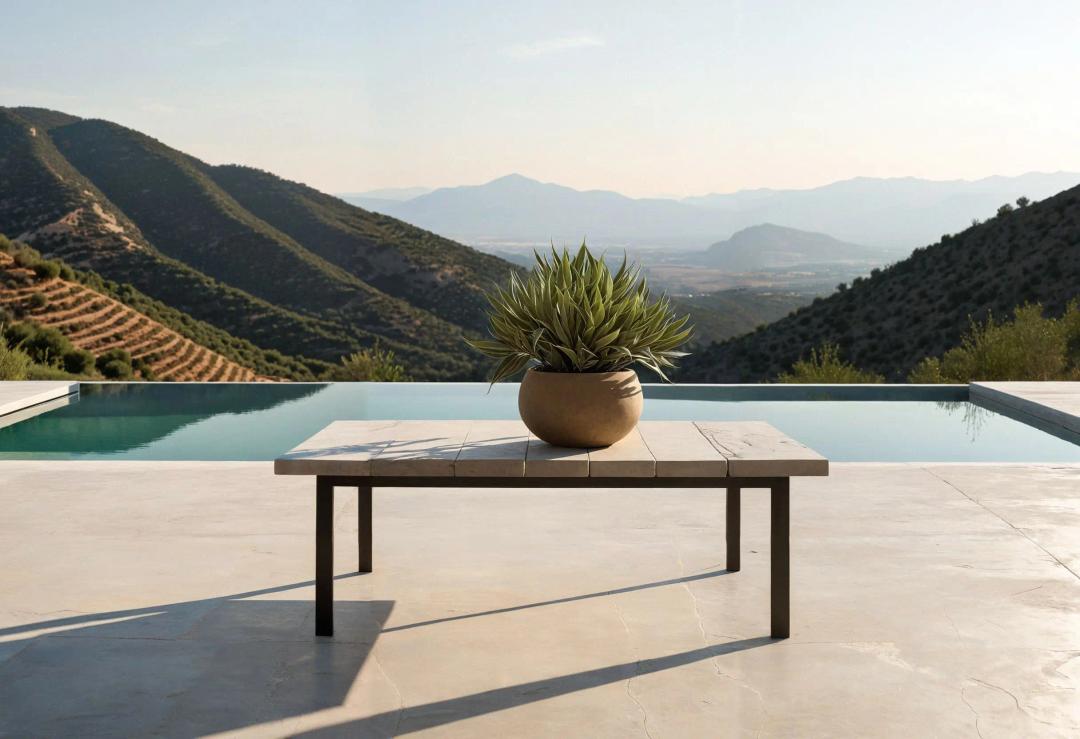An interior staged in 3D