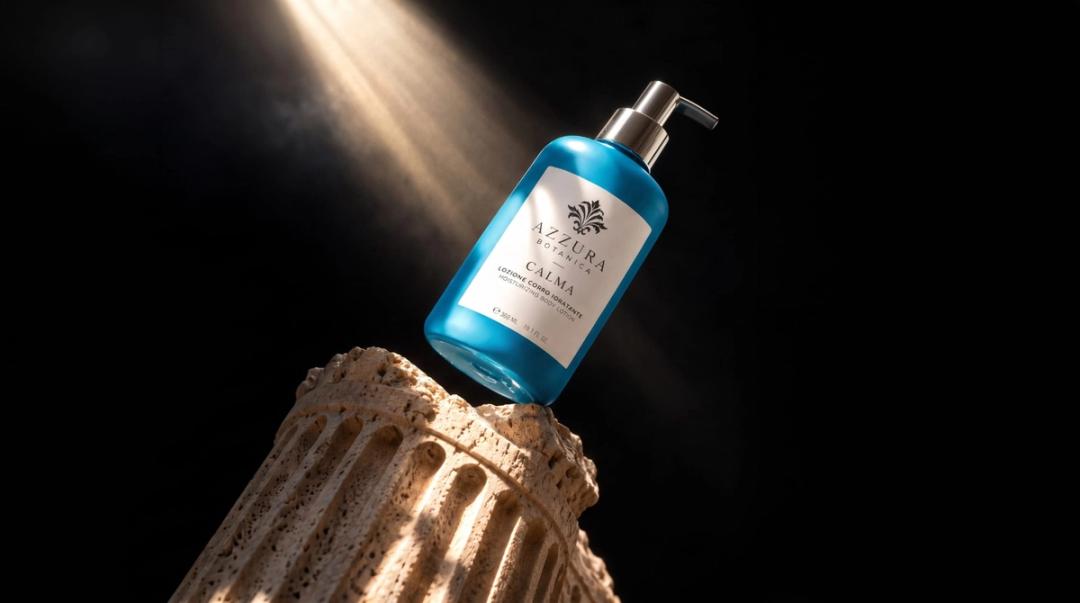 3D product visualization of Azzura Botanica Calma