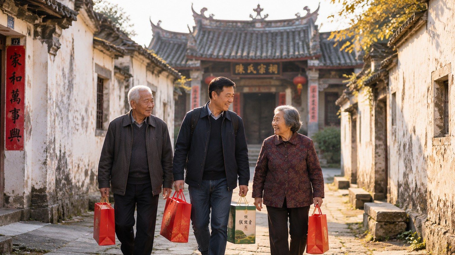 带父母回潮汕探亲:红包、伴手礼与宗祠礼仪避坑