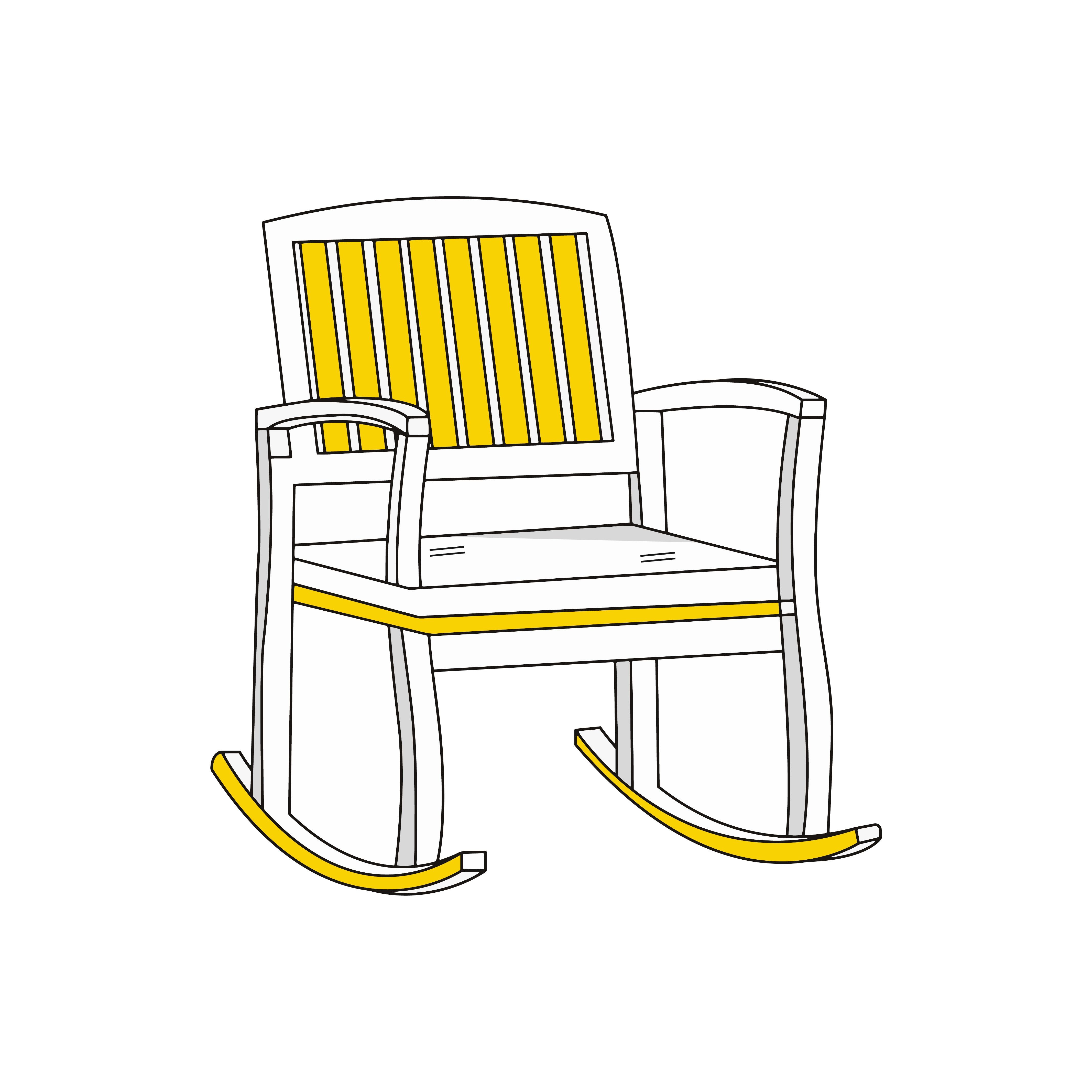 Custom Rocking Chair Cover