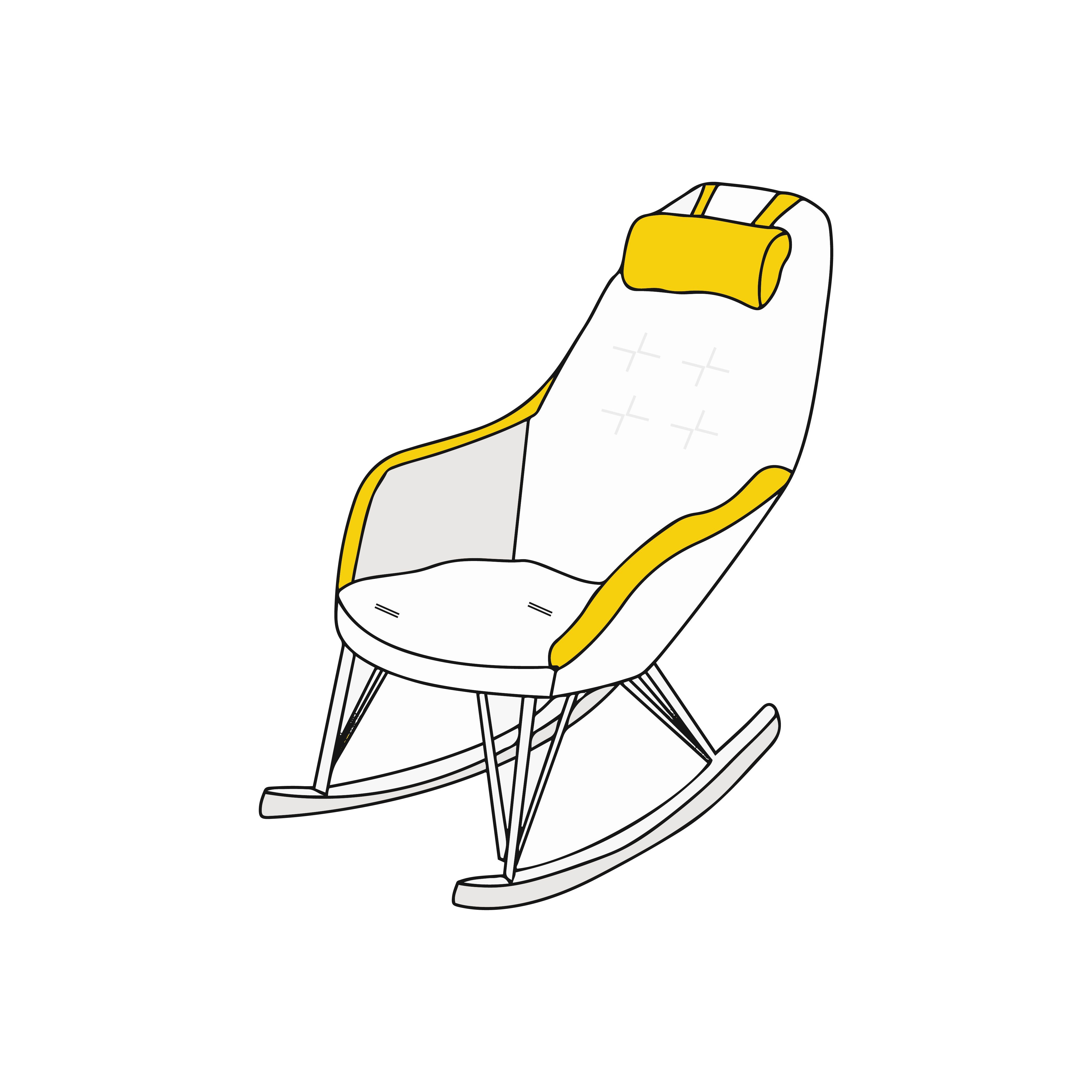 Custom Rocking Chair Cover