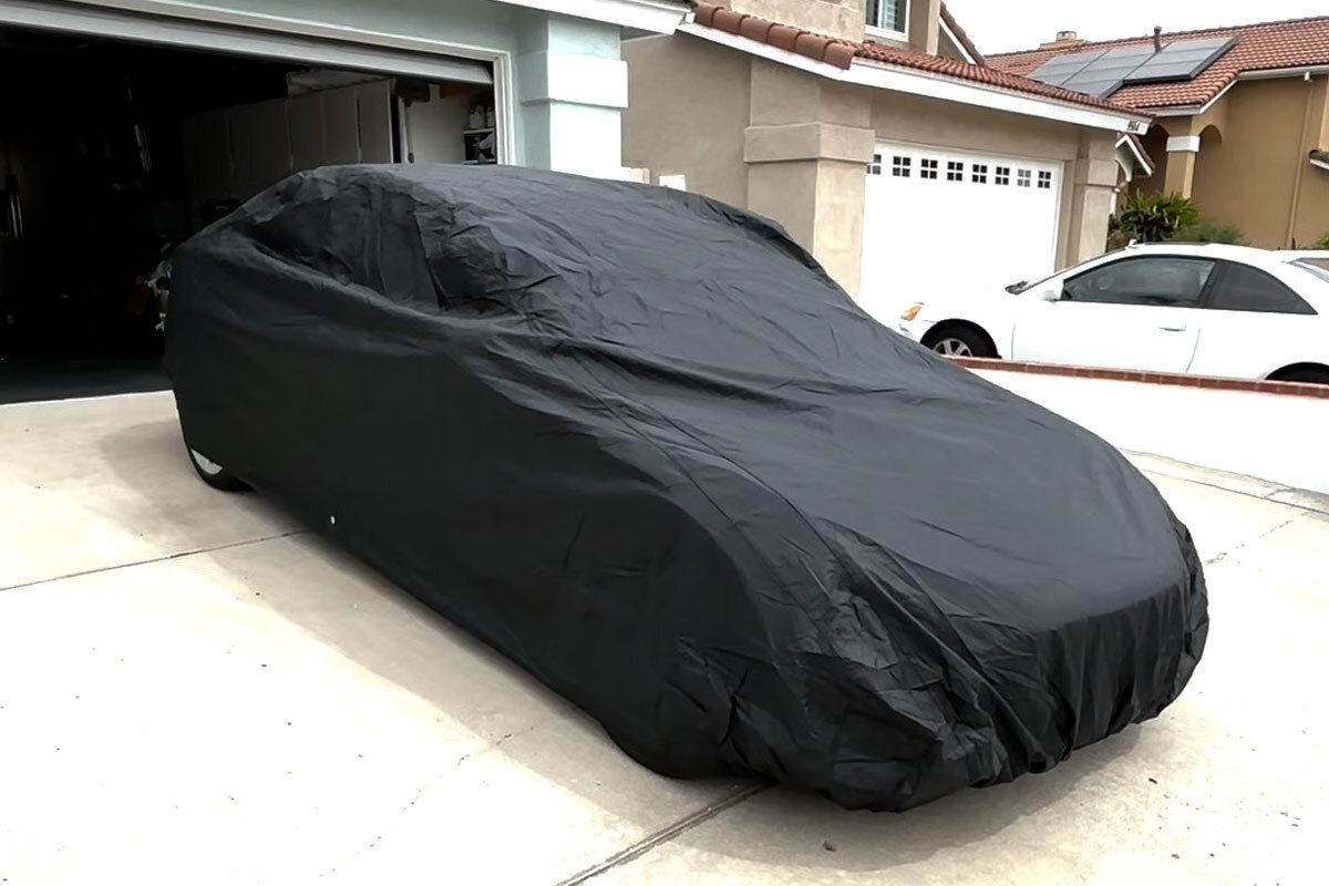 Semi-custom car cover option