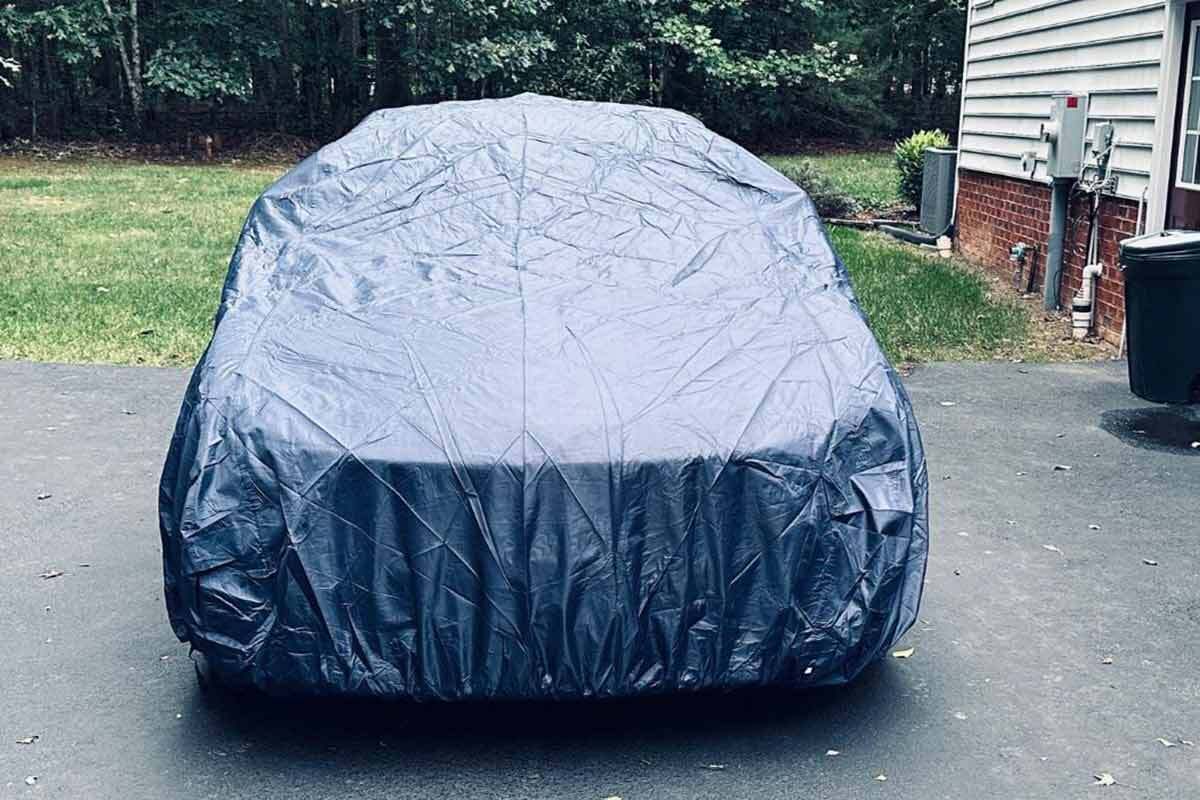 How condensation forms under a car cover