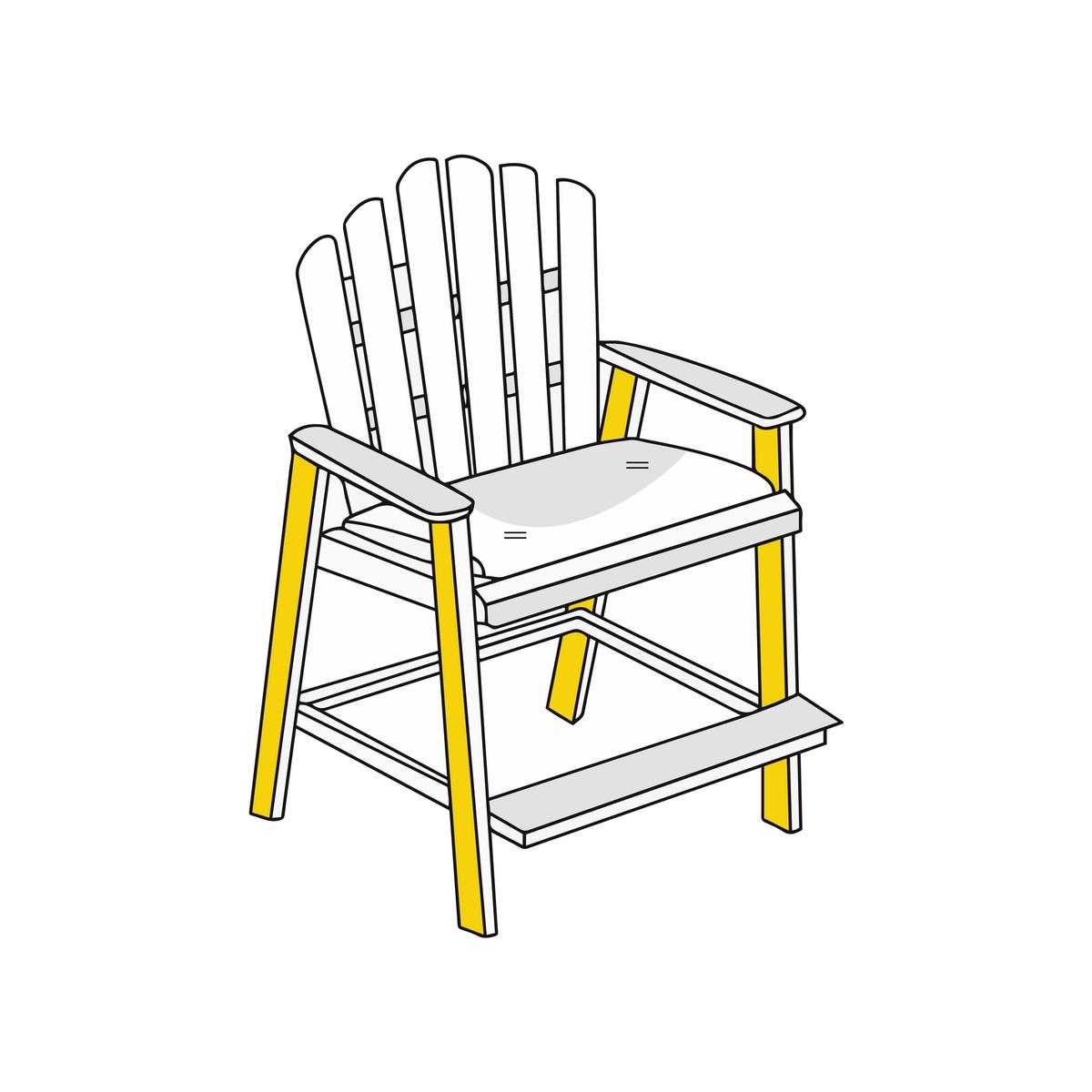 Custom Adirondack Chair Cover