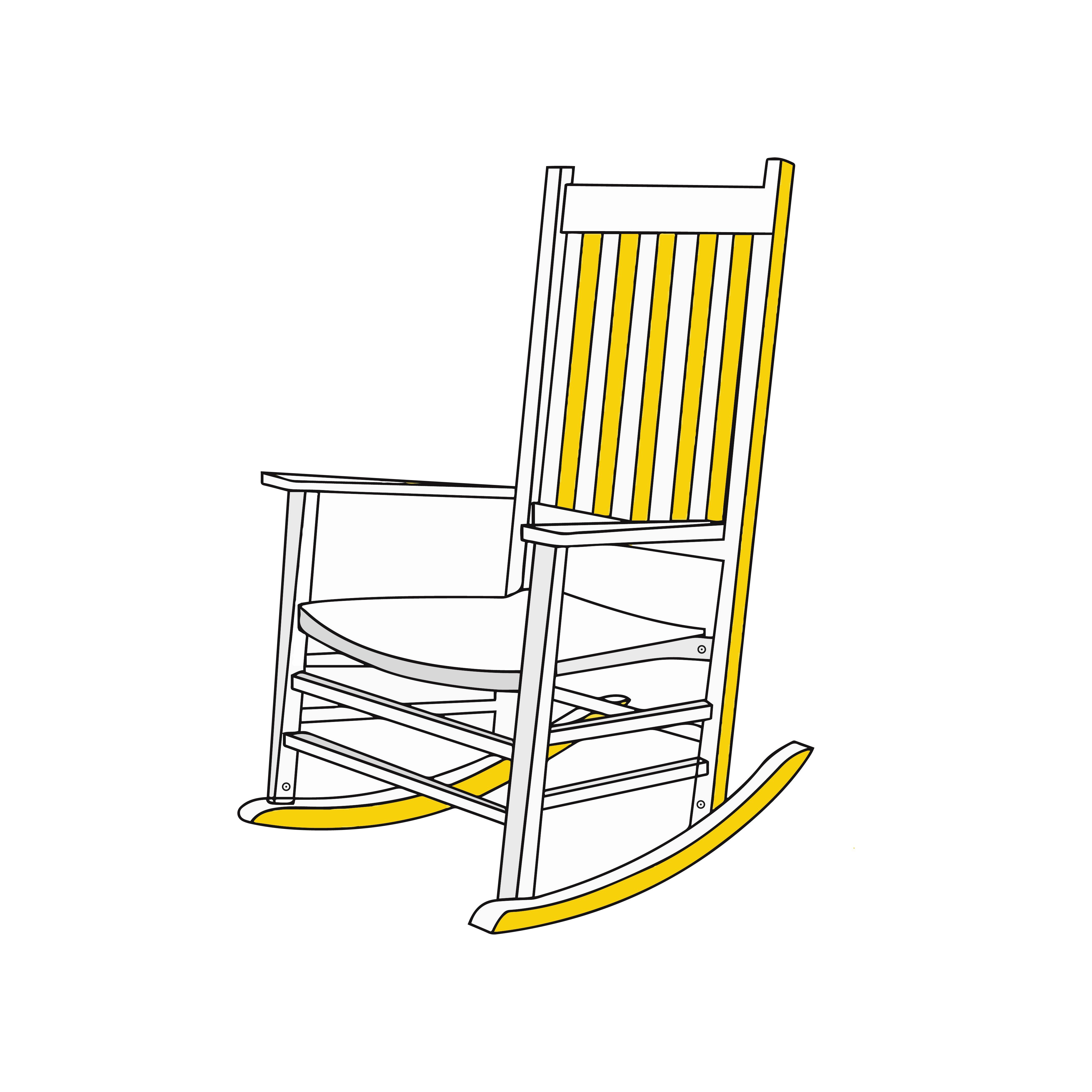 Custom Rocking Chair Cover