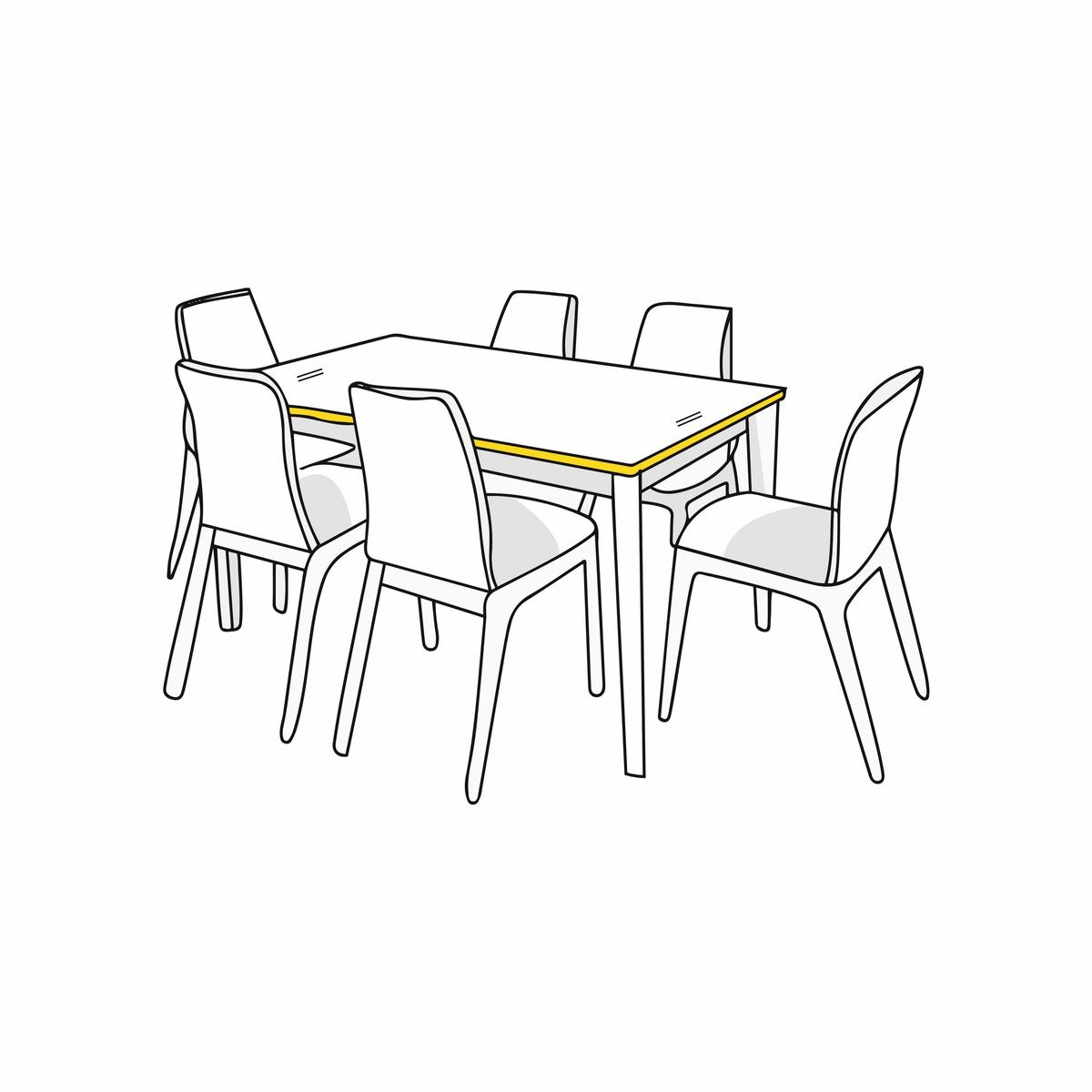 Custom Square/Rectangle Table Chair Set Cover for Top-Notch Protection Custom Square/Rectangle Table Chair Set Cover