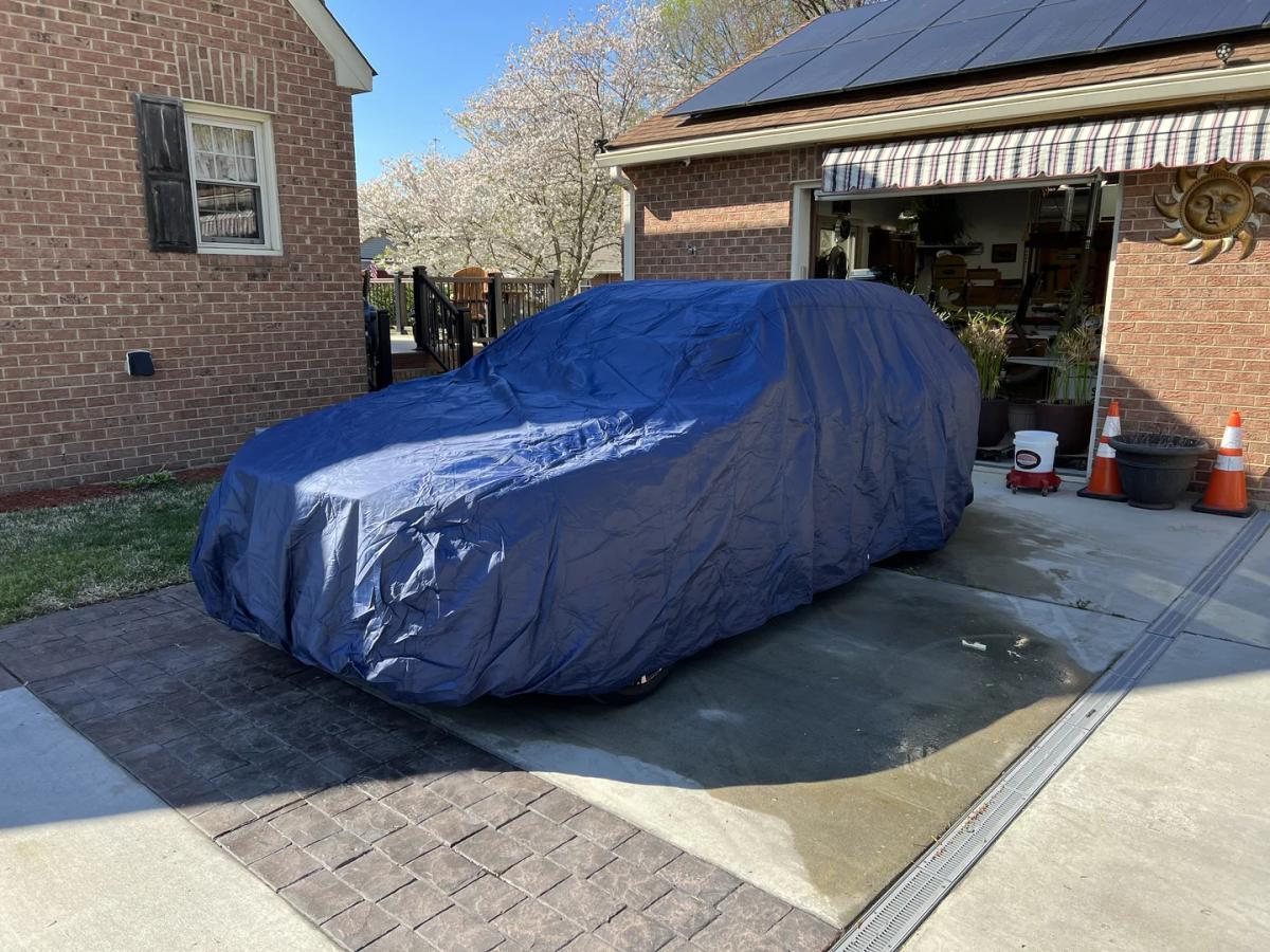 Seal Skin Covers - Navy Blue Car Cover