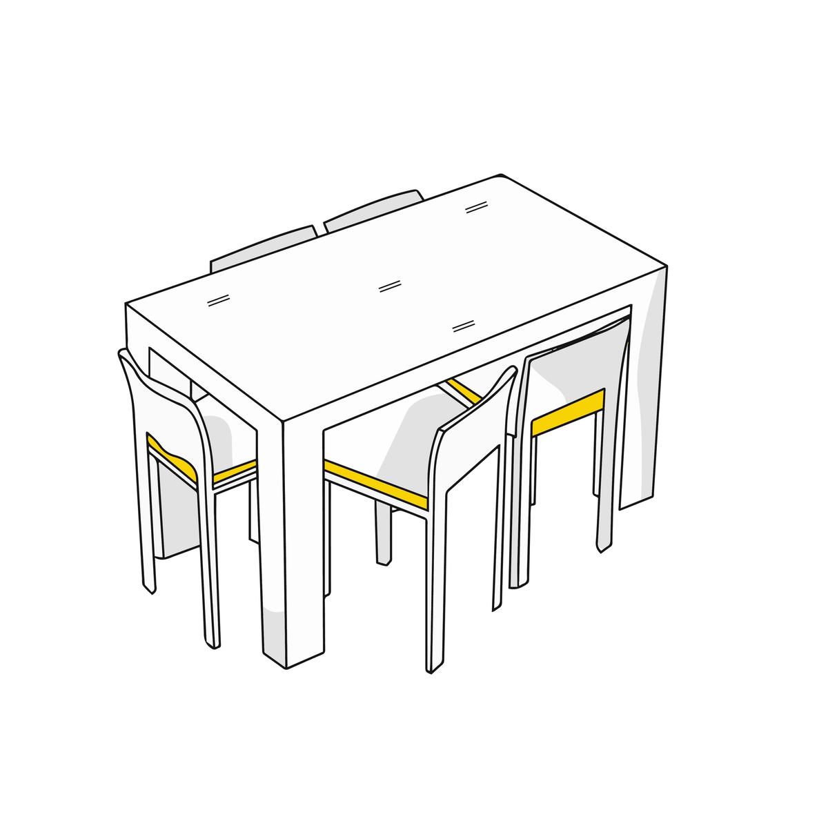 High-Quality Model 4 Custom Dining Table Cover for Superior Protection Custom Dining Table Cover