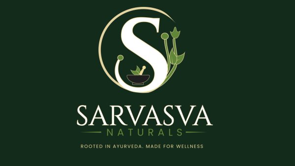 Sarvasva Naturals Logo Design