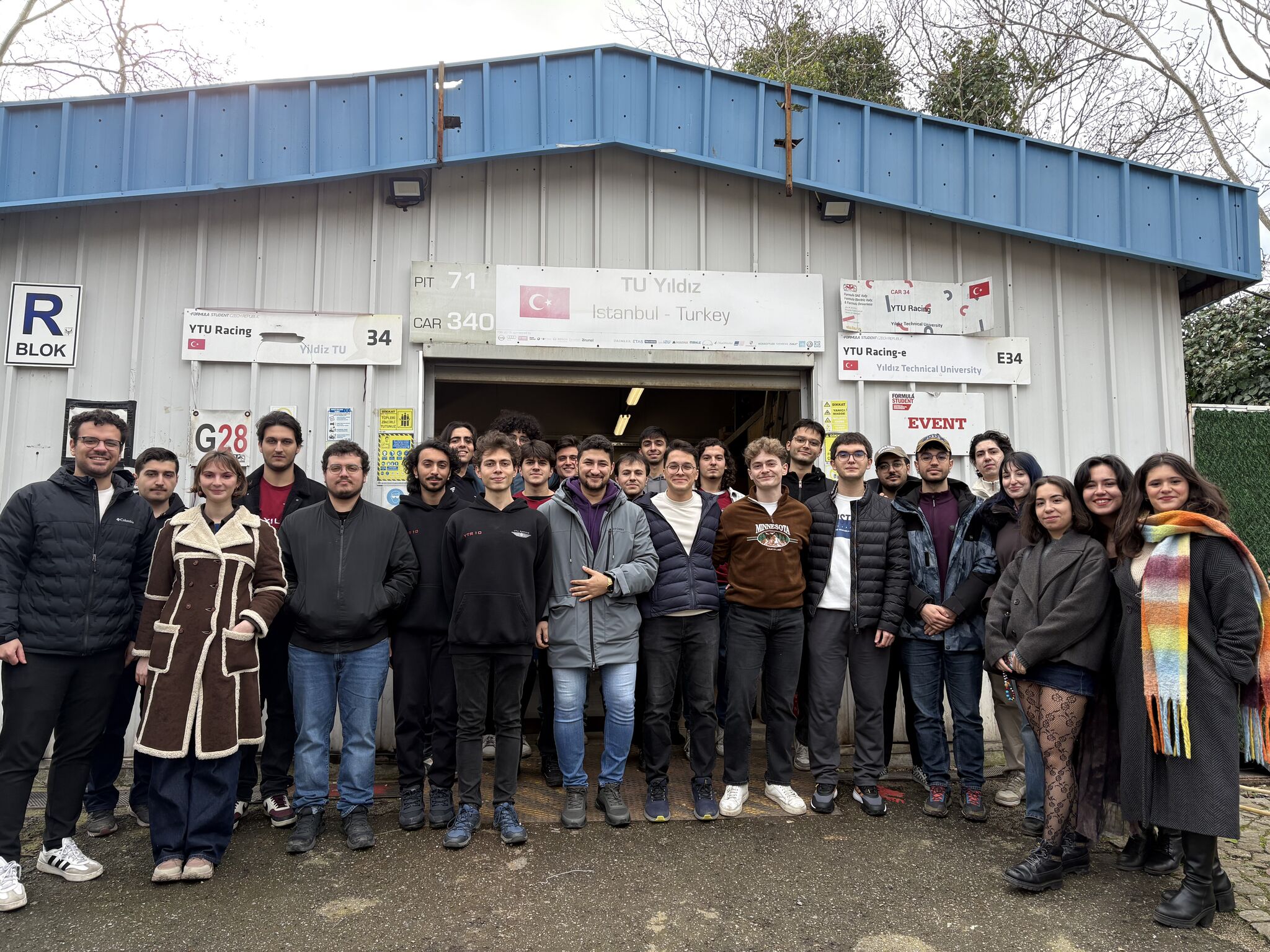 YTÜ Racing Takım Atölyesine Ziyaretimiz