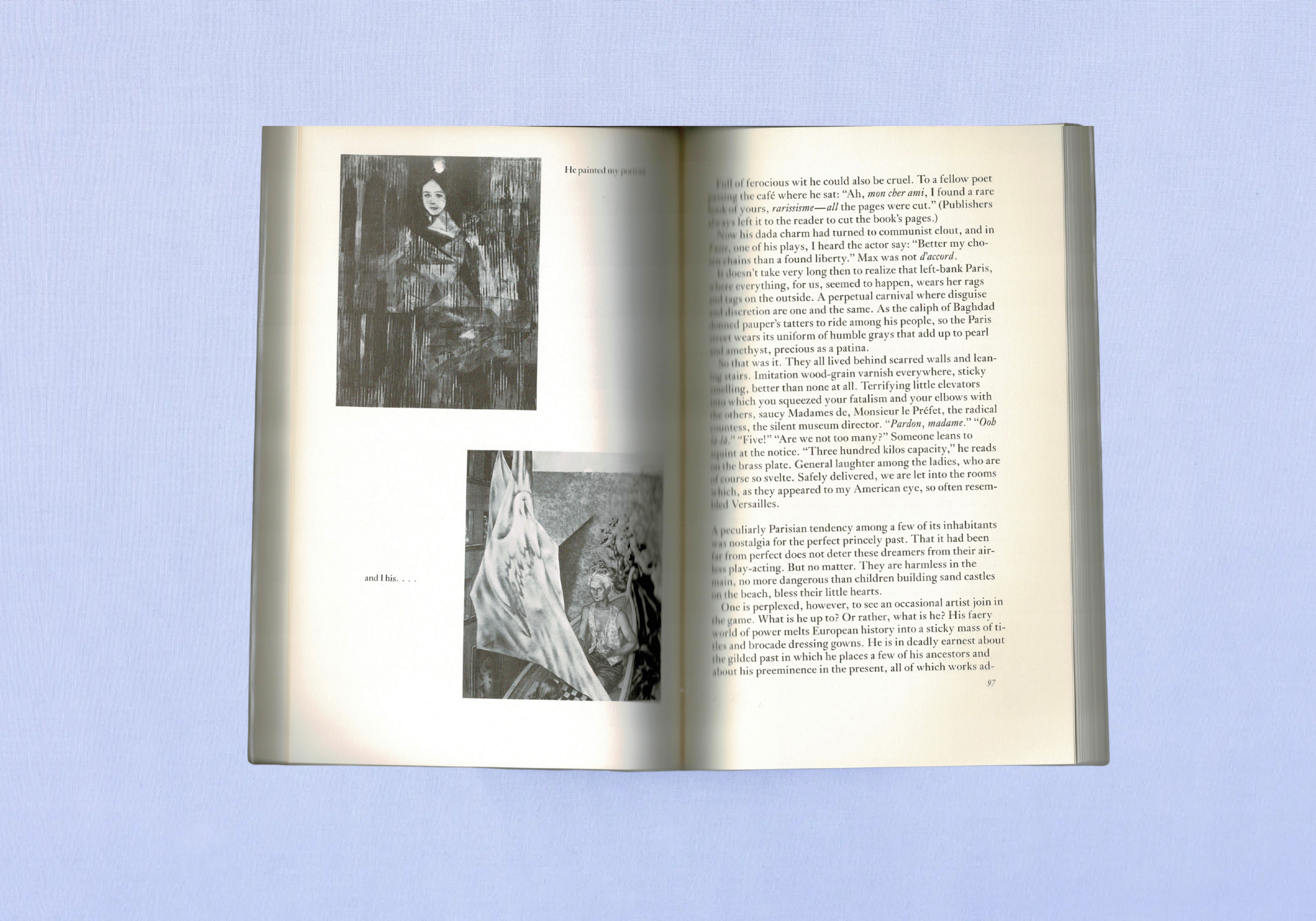 Birthday by Dorothea Tanning, inside page