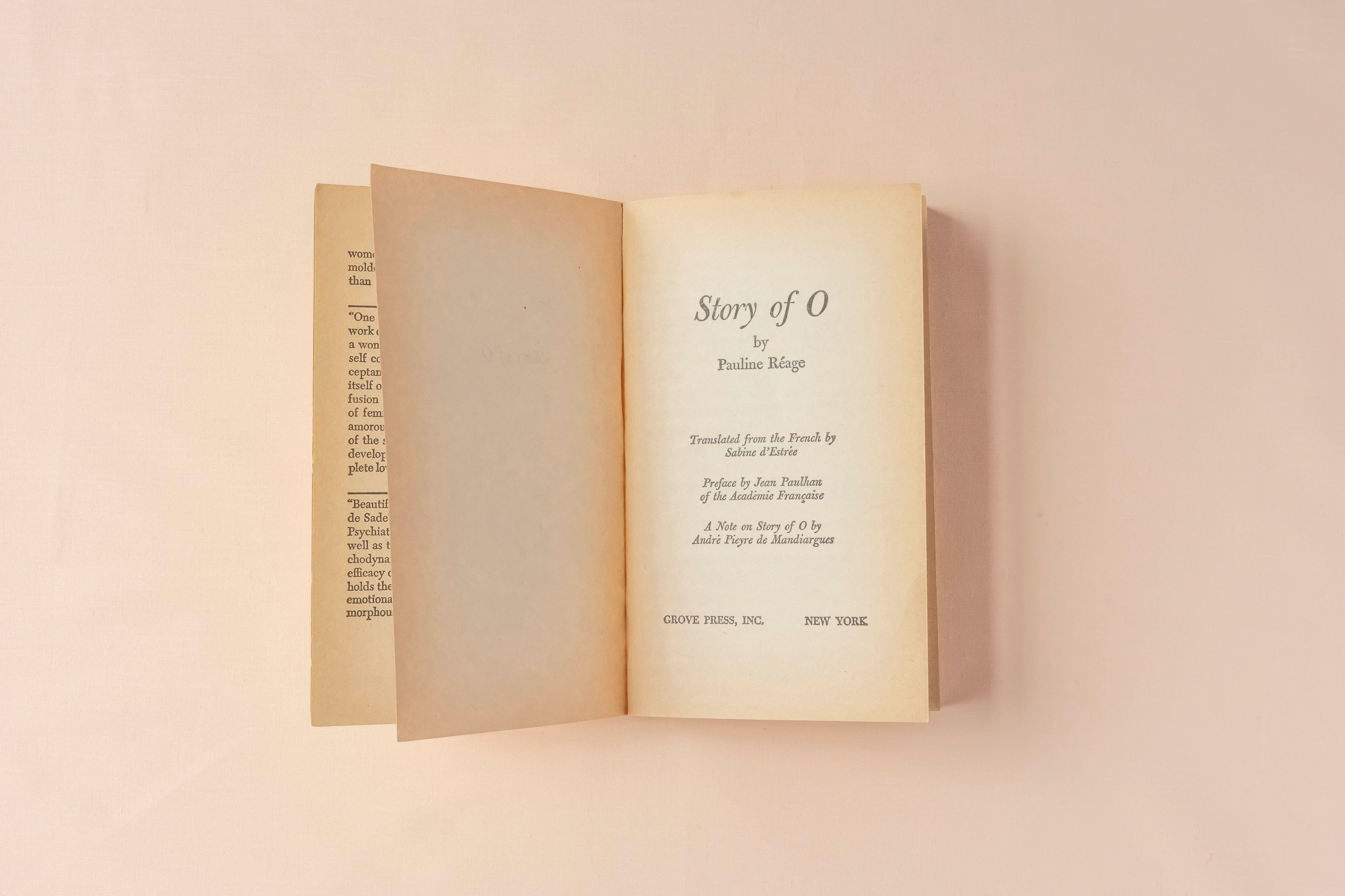 Story of O, frontispiece