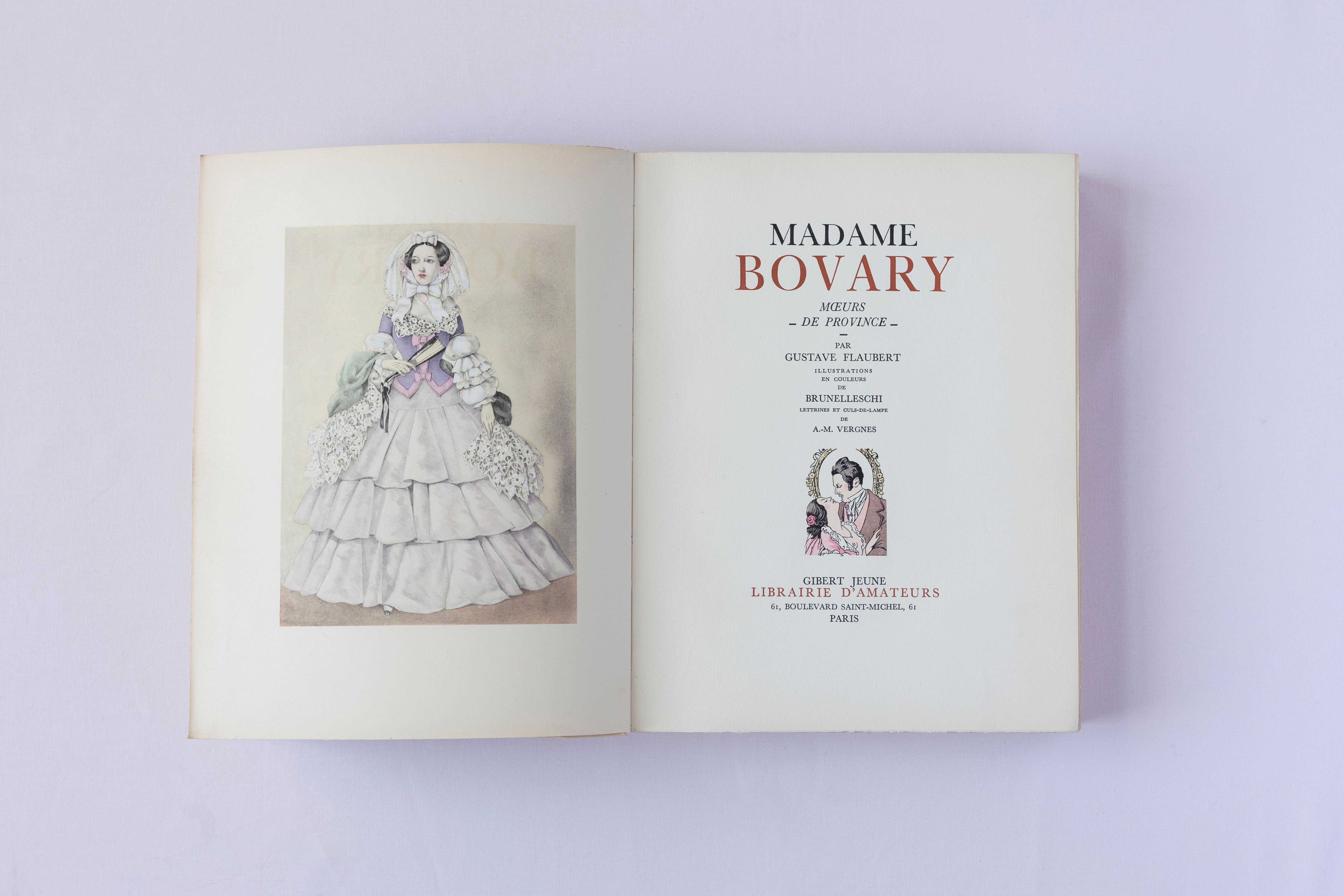 Madame Bovary, frontispiece 