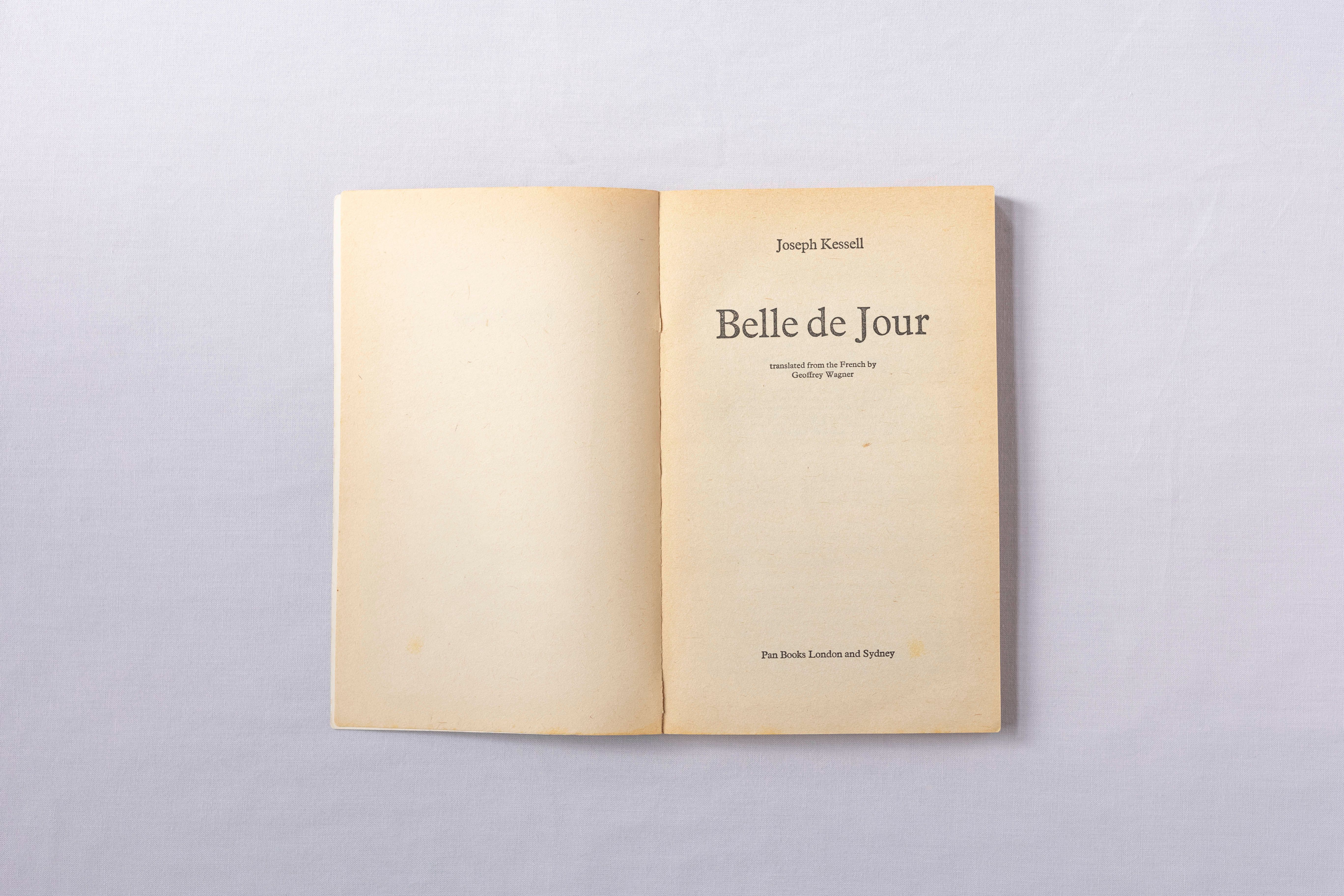 Belle de Jour, frontispiece