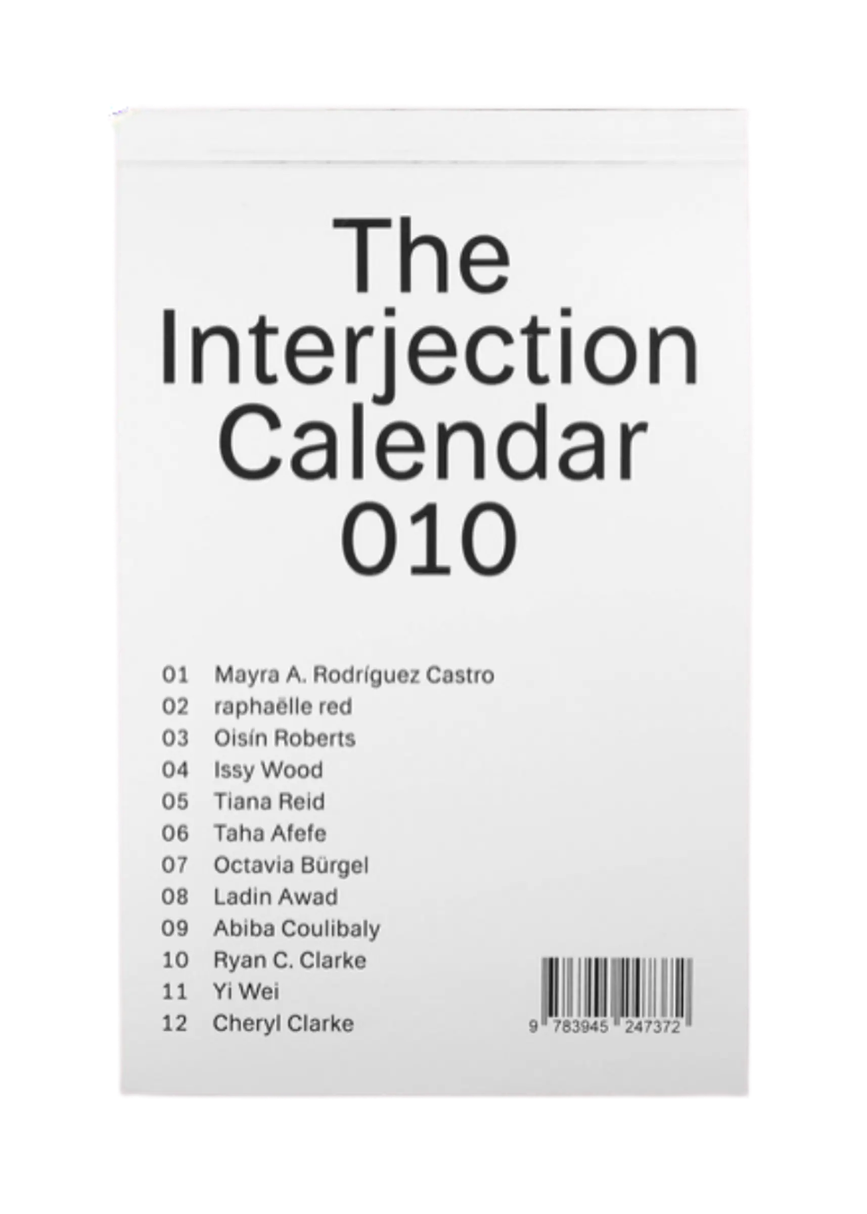 The Interjection Calendar 011