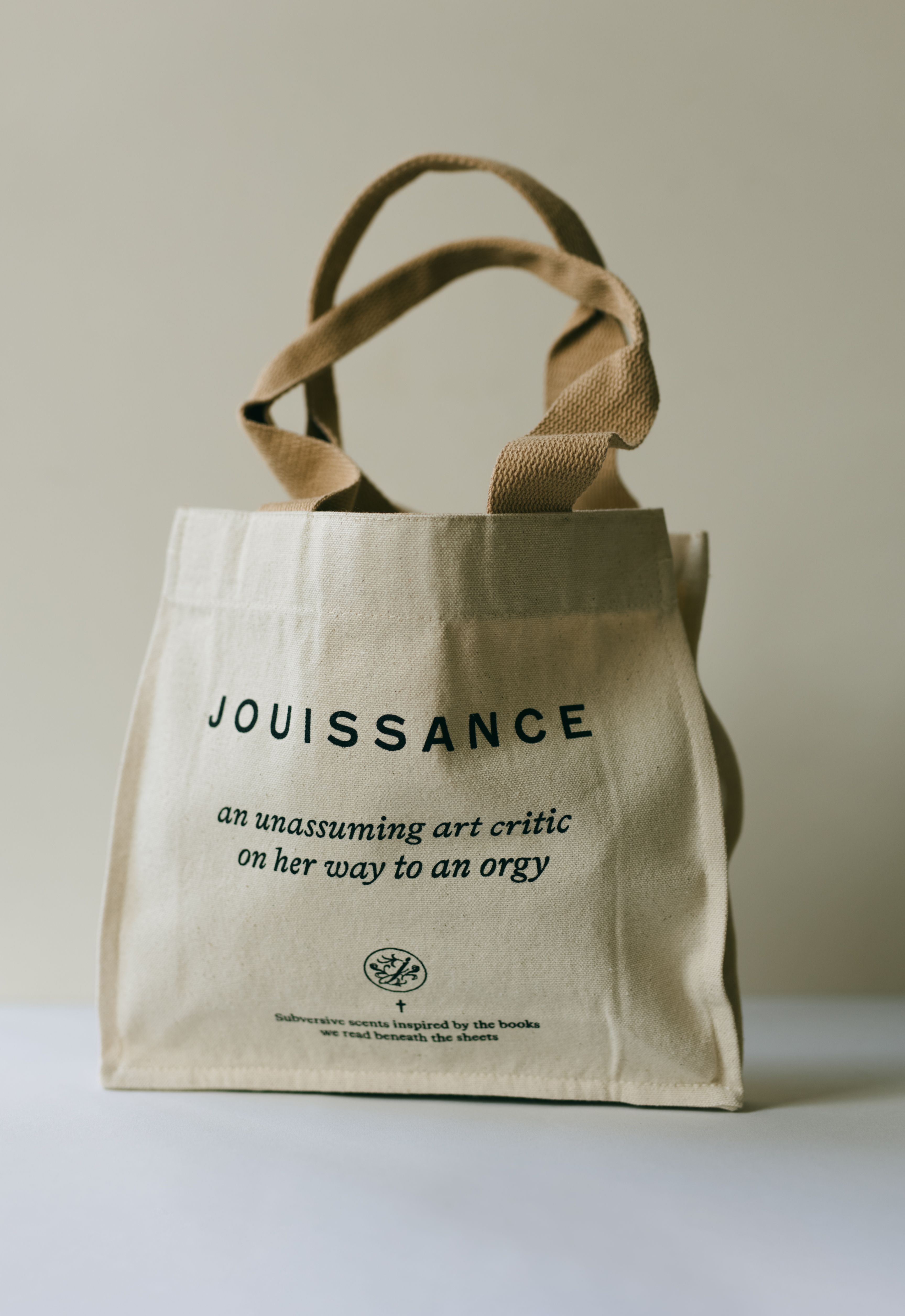JOUISSANCE book bag