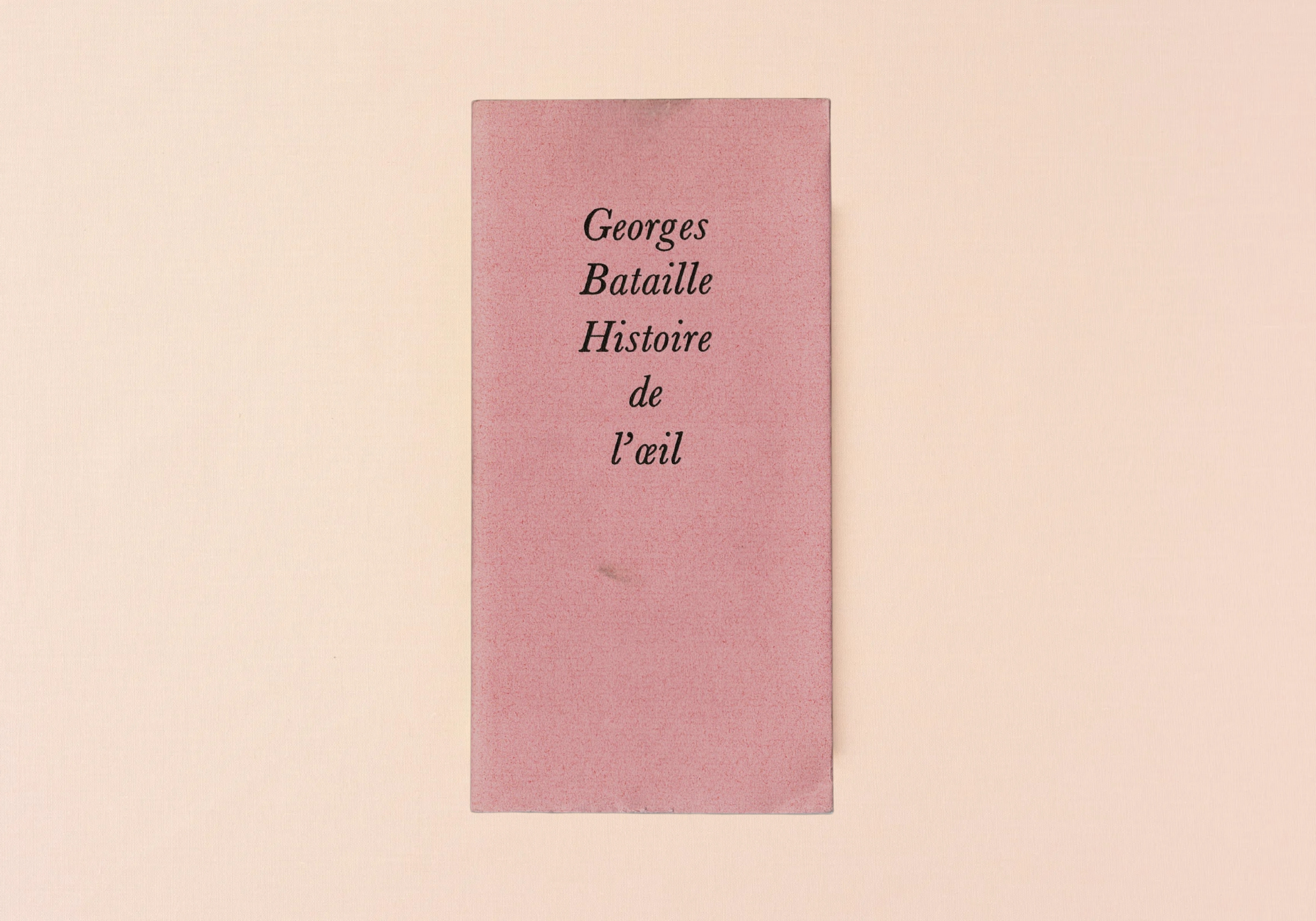 Histoire de l'oeil by Georges Bataille, front cover
